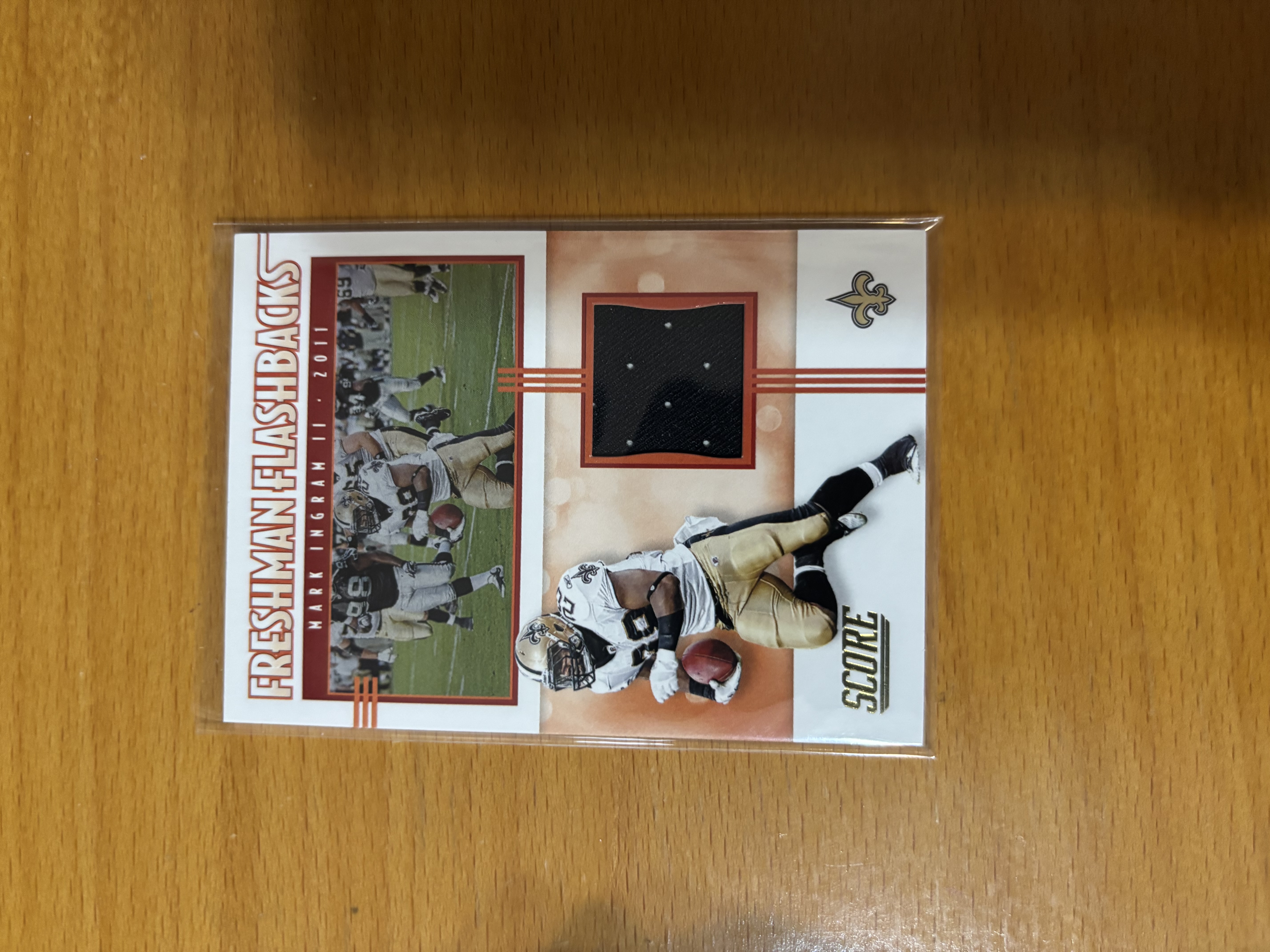 Freshman Flashbacks Football Trading Card