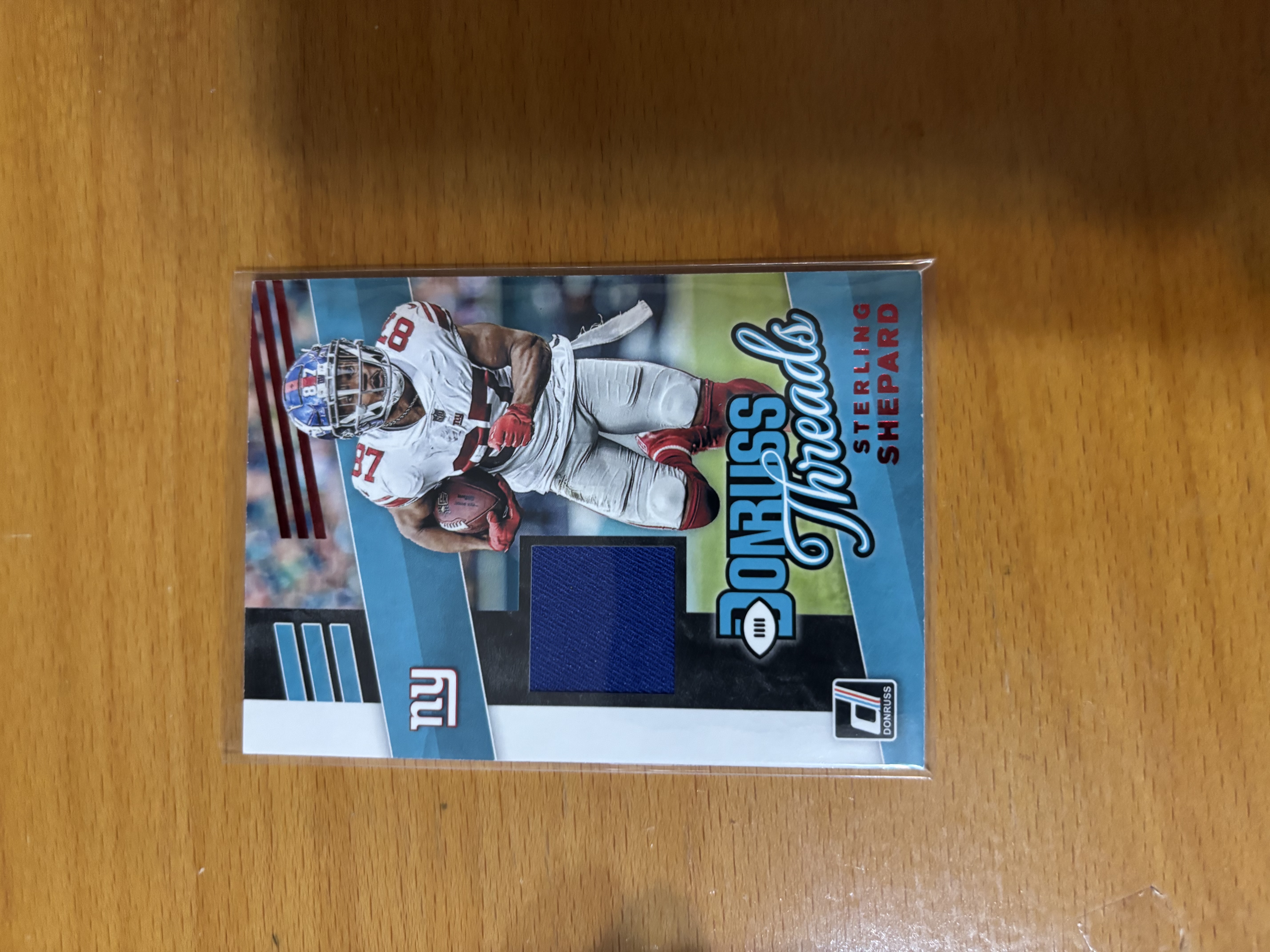 Donruss Threads Sterling Shepard Football Card