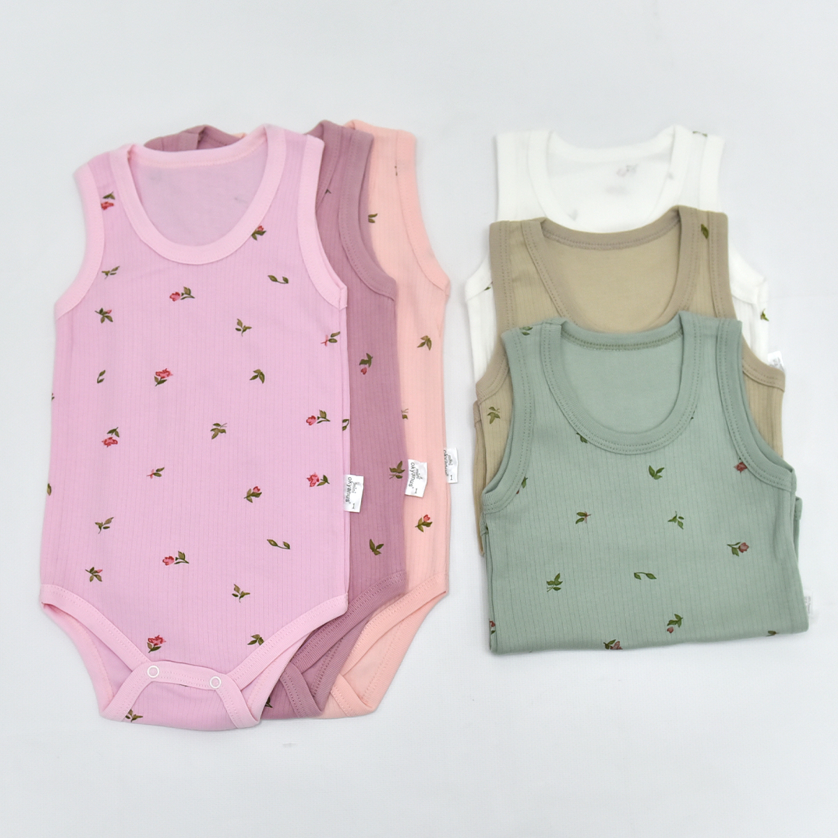 Lot de bodies sans manches pour bébé