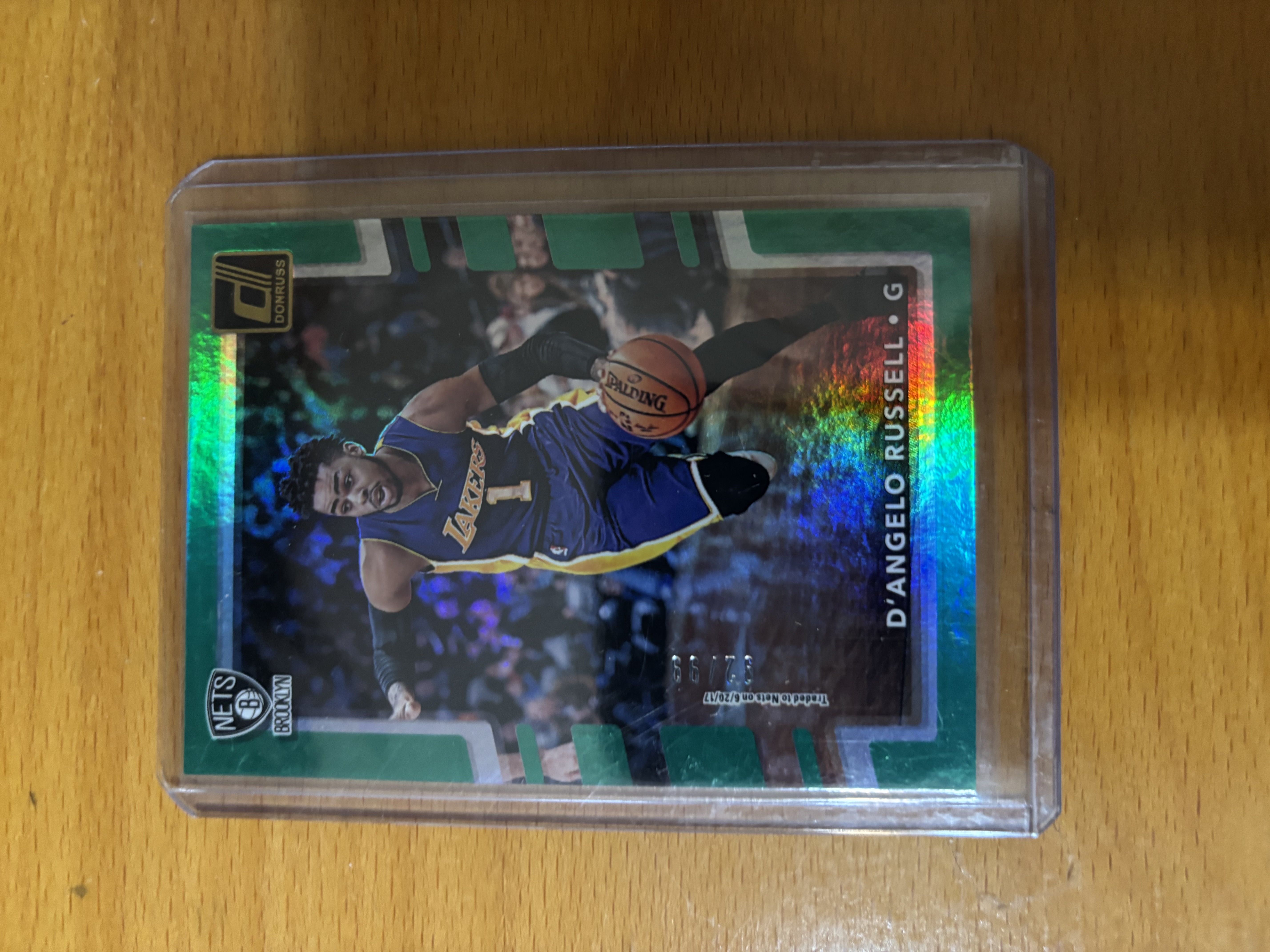D'Angelo Russell NBA Trading Card