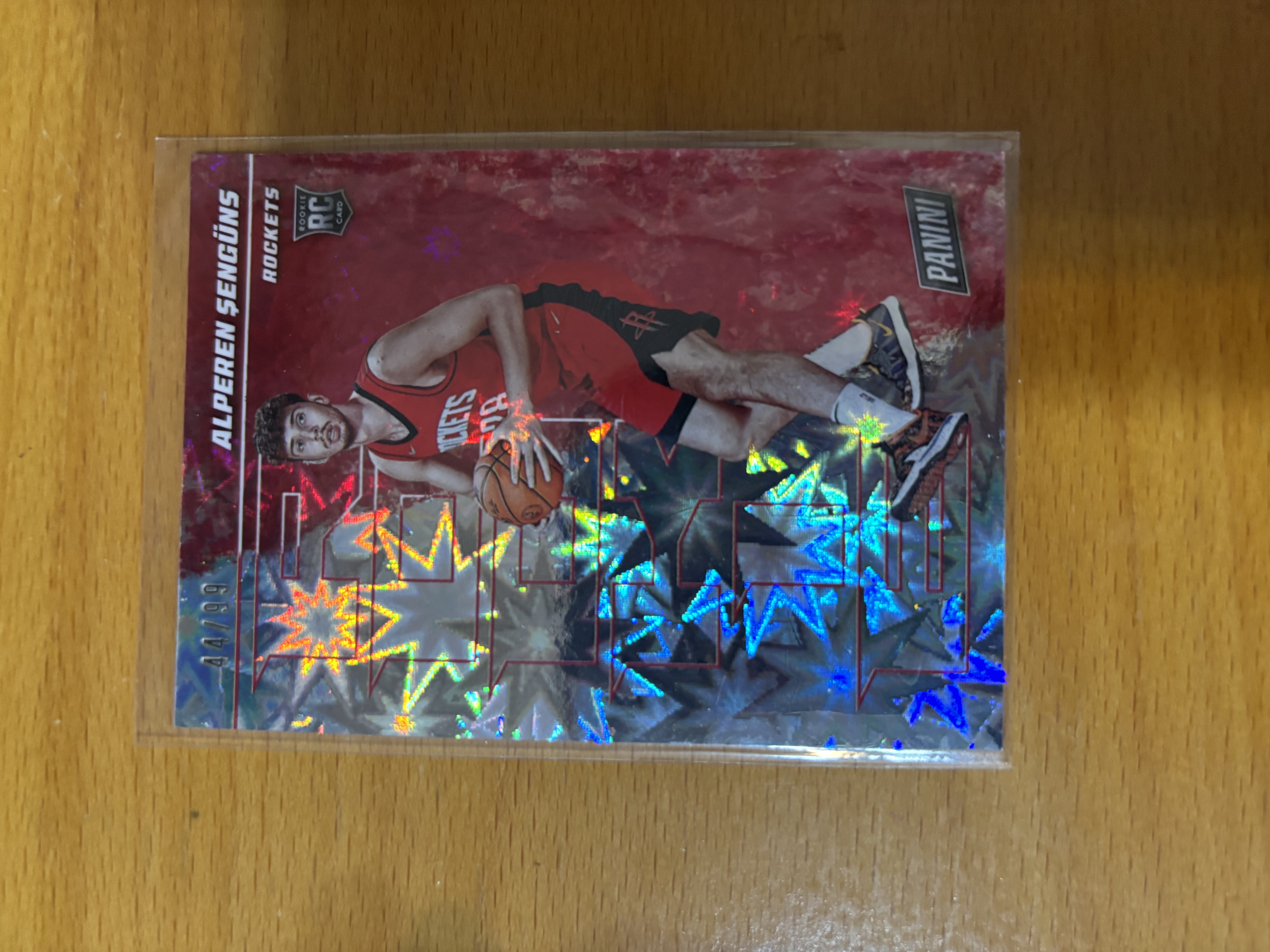 Alperen Şengün Panini Rookie Basketball Card