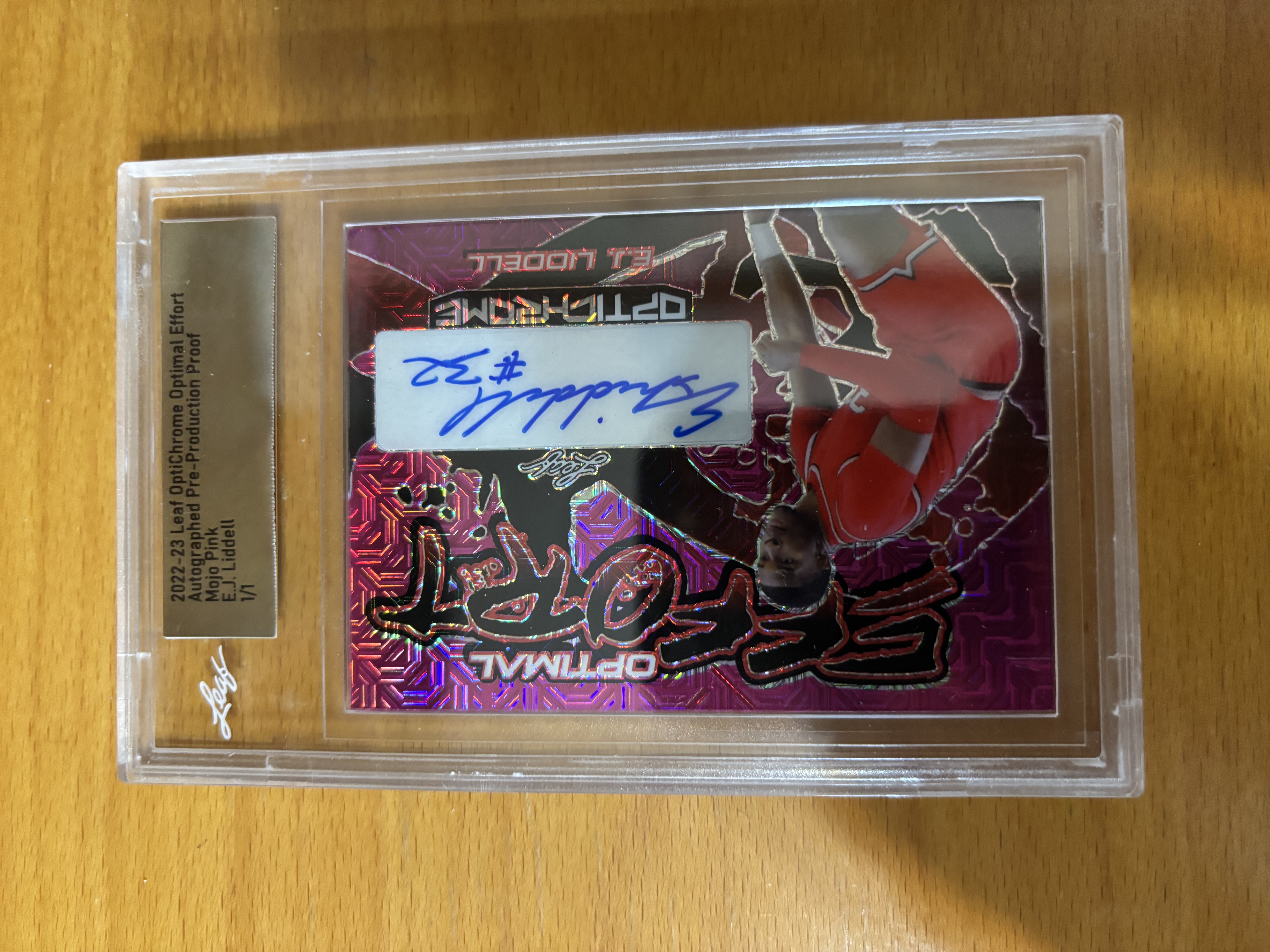 Autographed Sports Trading Card