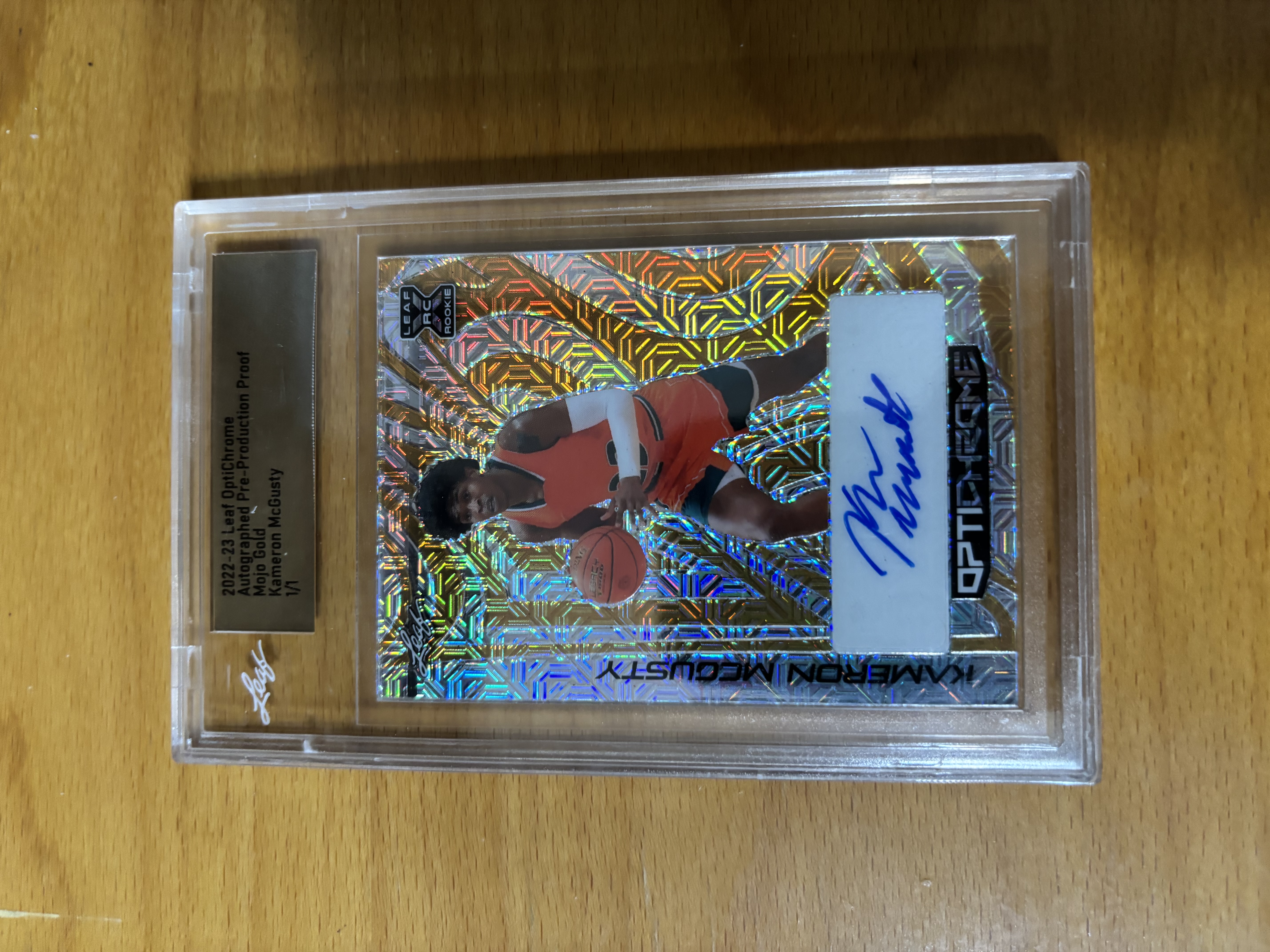 Rookie Basketball Trading Card - Tre Mann