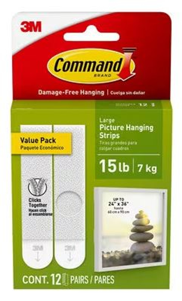 3M Command Large Picture Hanging Strips