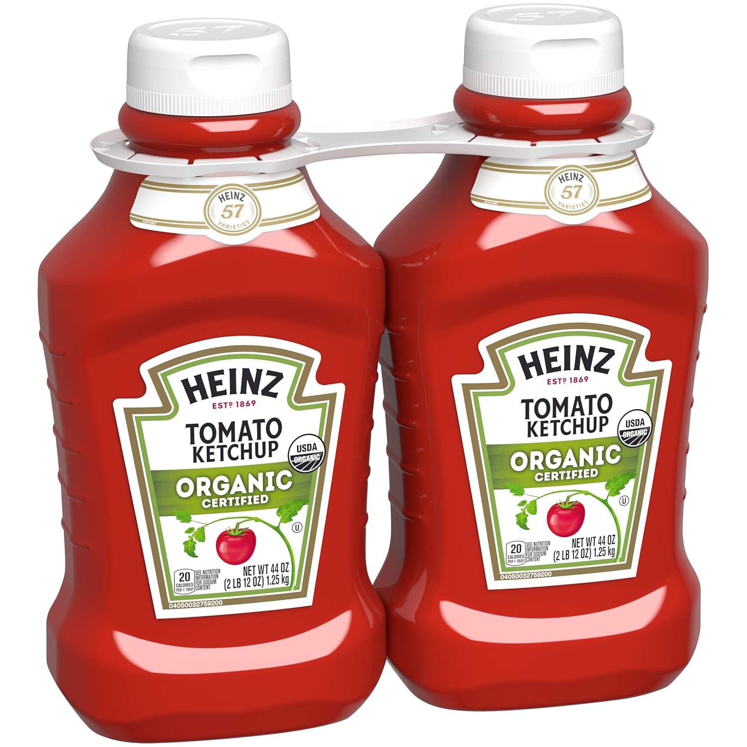Heinz Organic Tomato Ketchup Twin Pack