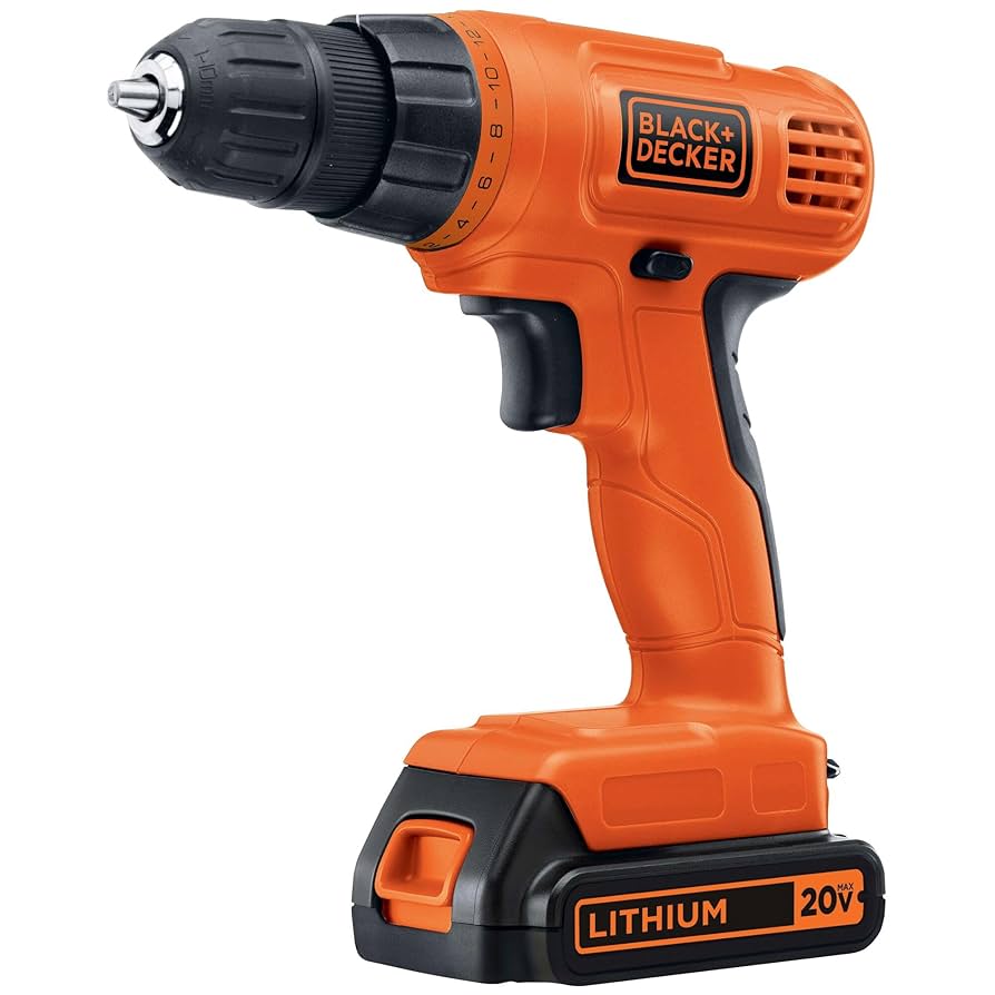 BLACK+DECKER 20V Lithium Cordless Drill