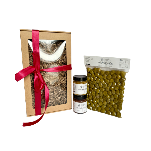 Dovanų rinkinys „Meilė alyvuogėms“