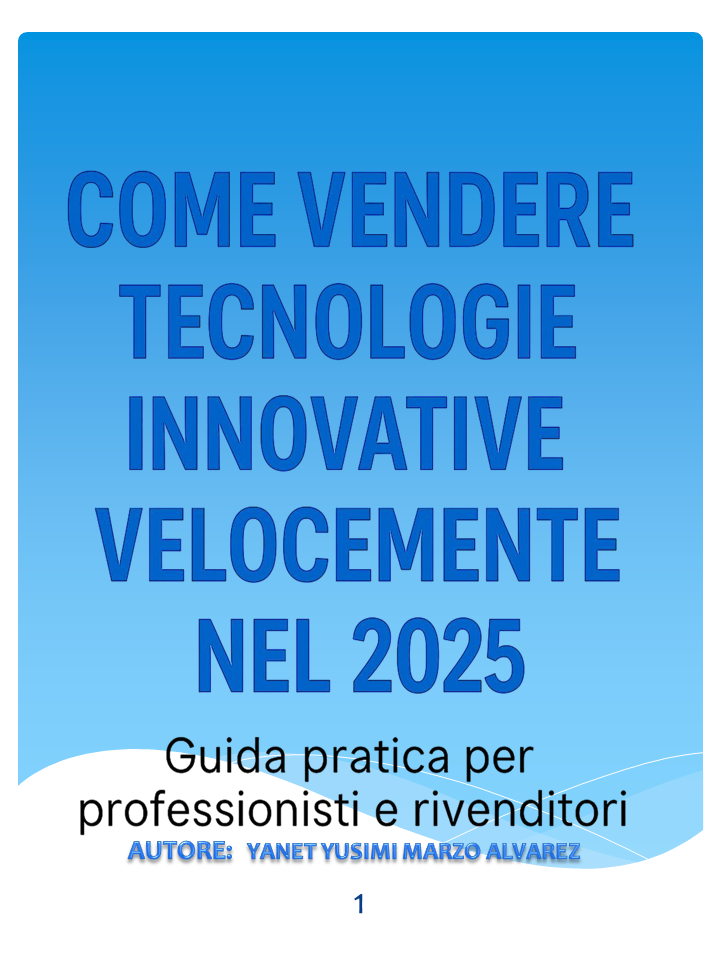 Ebook Come vendere tecnologie innovative velocemente nel 2025