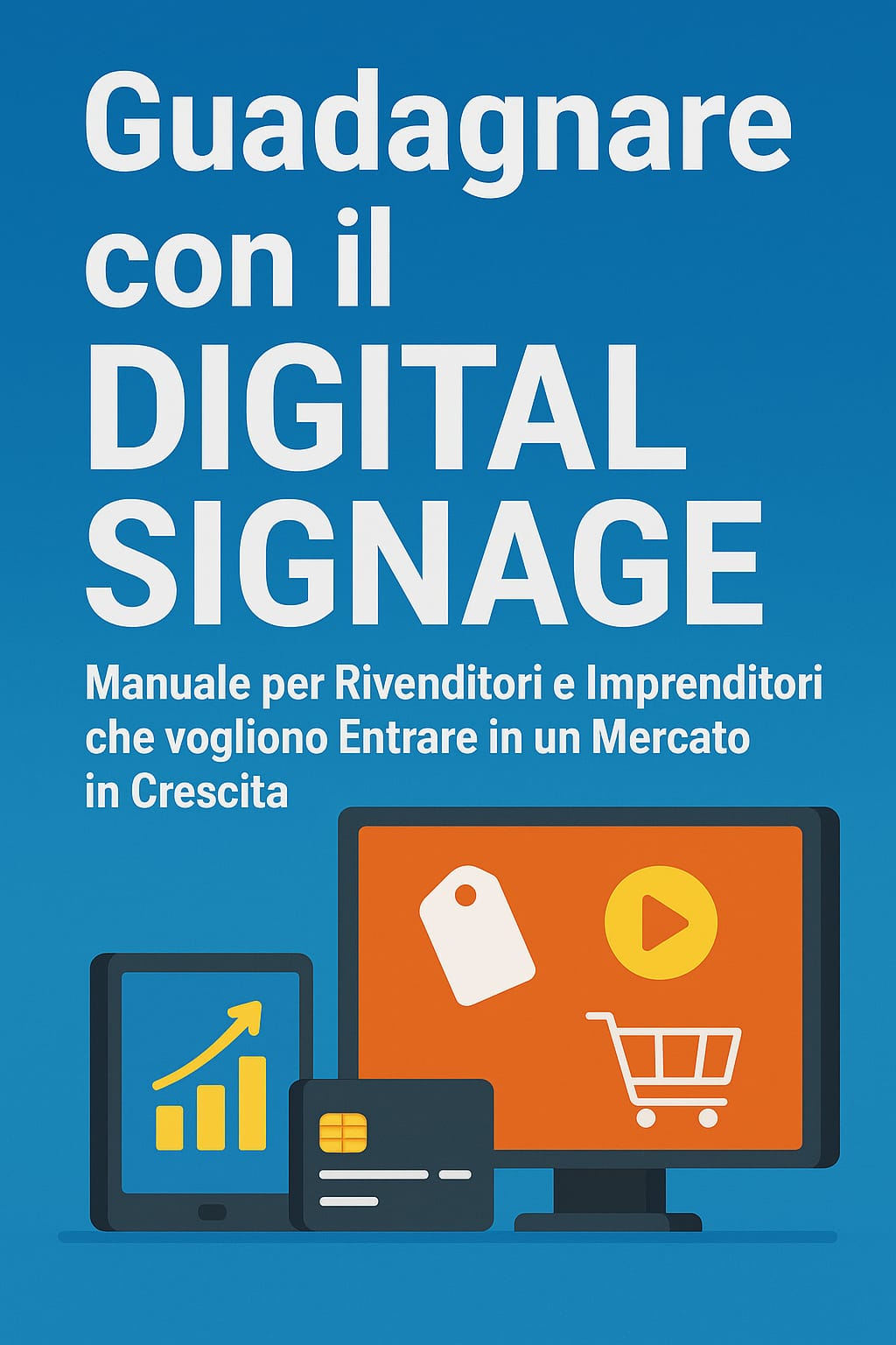 Ebook- Guadagnare con il Digital Signage Manuale per Rivenditori e Imprenditori che vogliono Entrare in un Mercato in Crescita. 