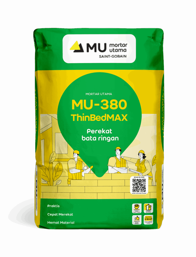 Semen Mortar Utama Perekat bata Ringan