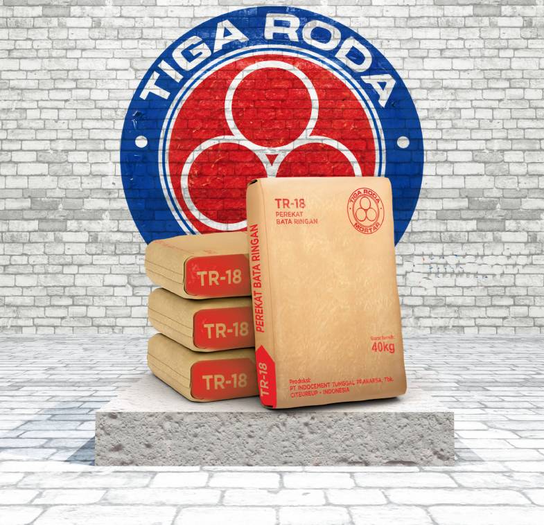 Semen Mortar Tiga Roda TR 18