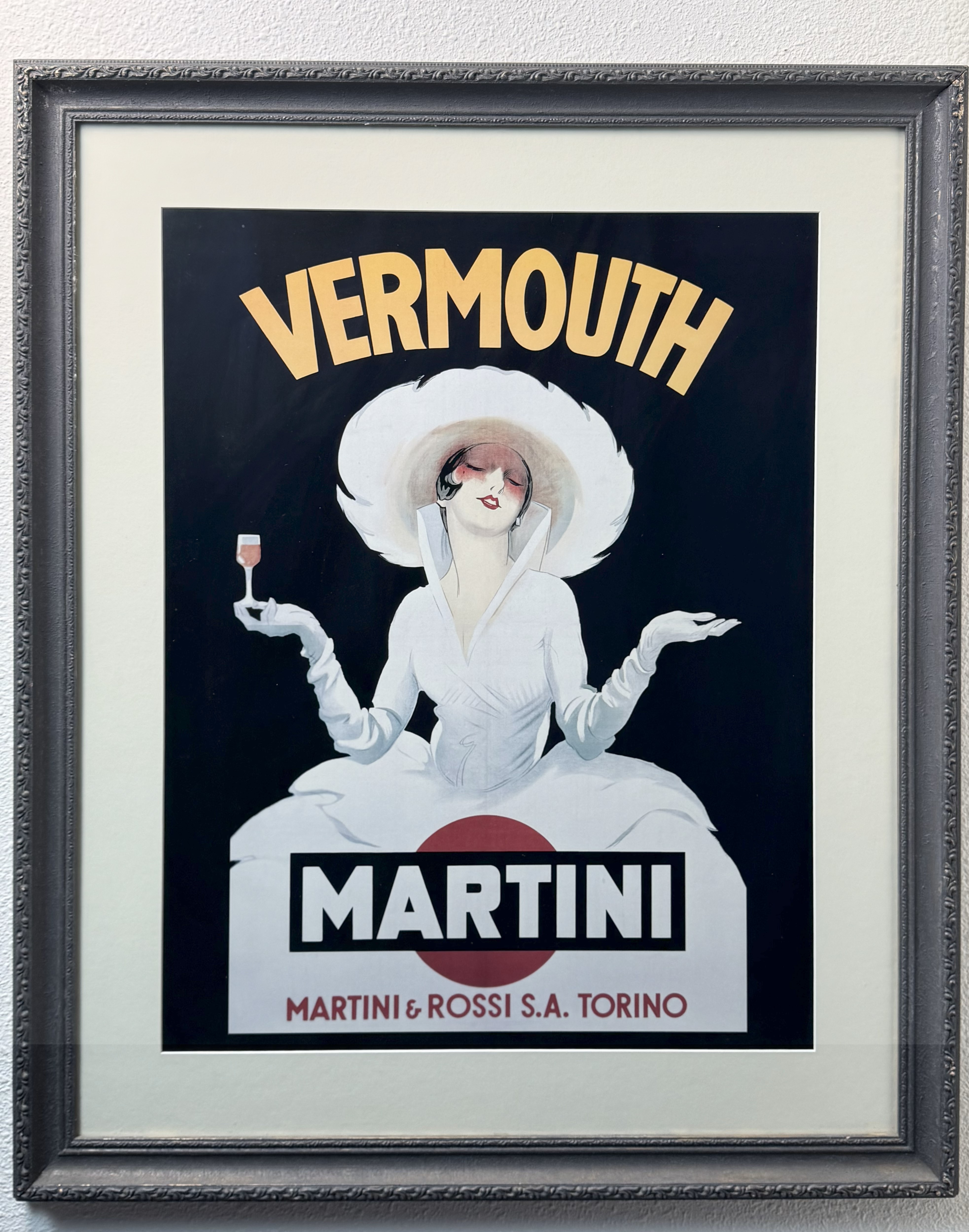 Martini Vermouth Vintage Poster