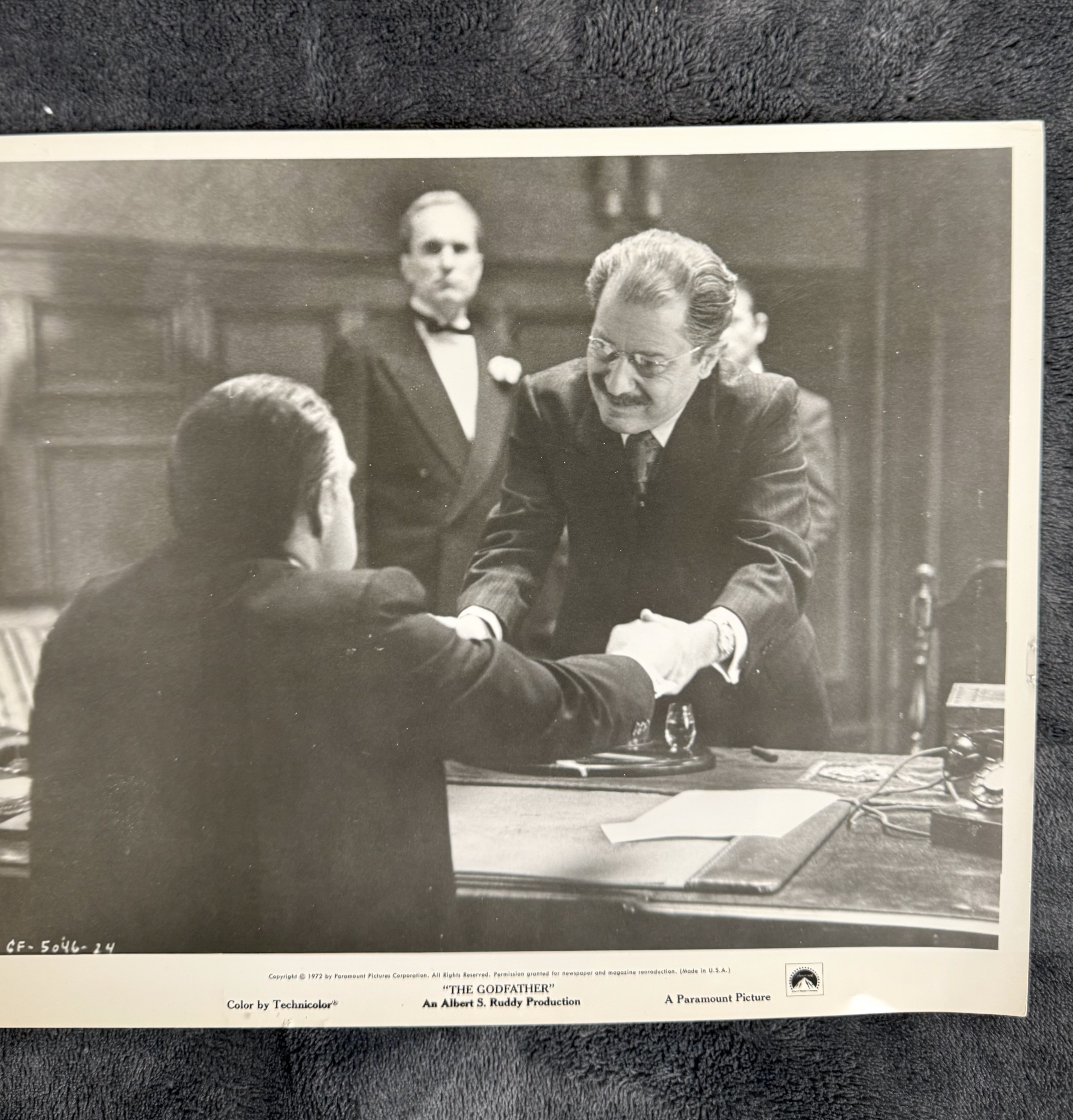 Vintage 'The Godfather' Lobby Card