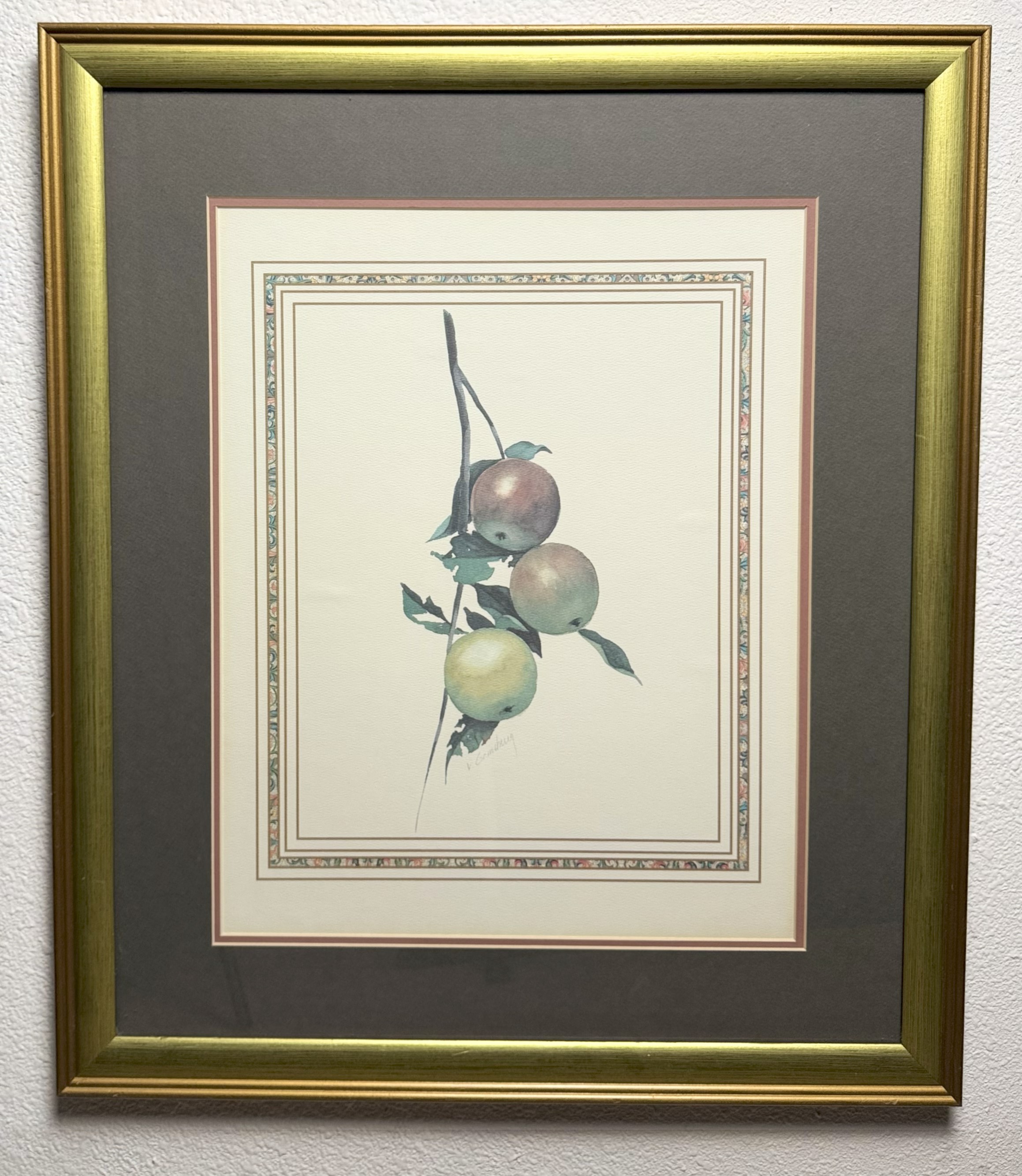 Framed Fruit Art Print