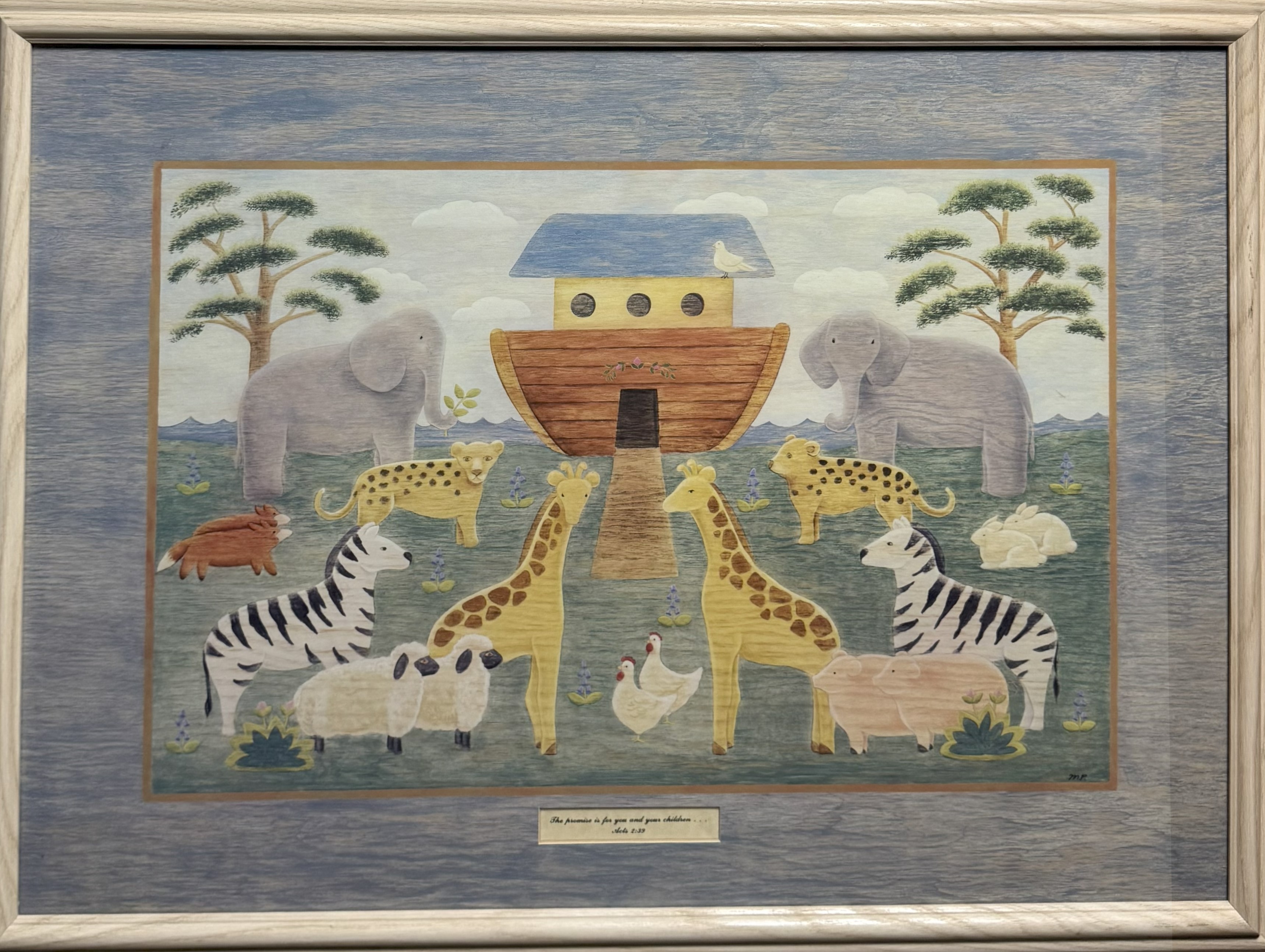Noah's Ark Animal Painting
