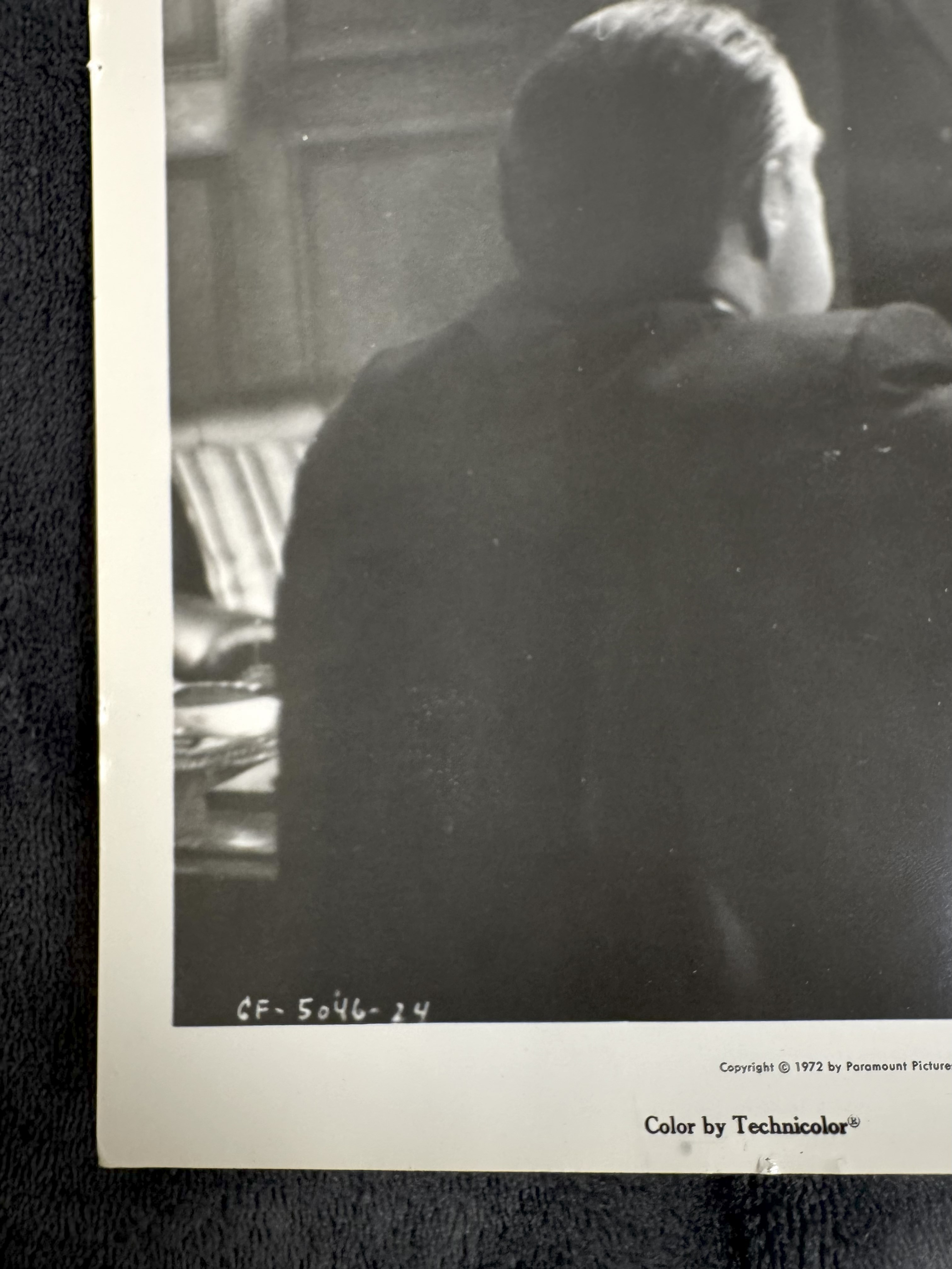 Vintage 'The Godfather' Lobby Card