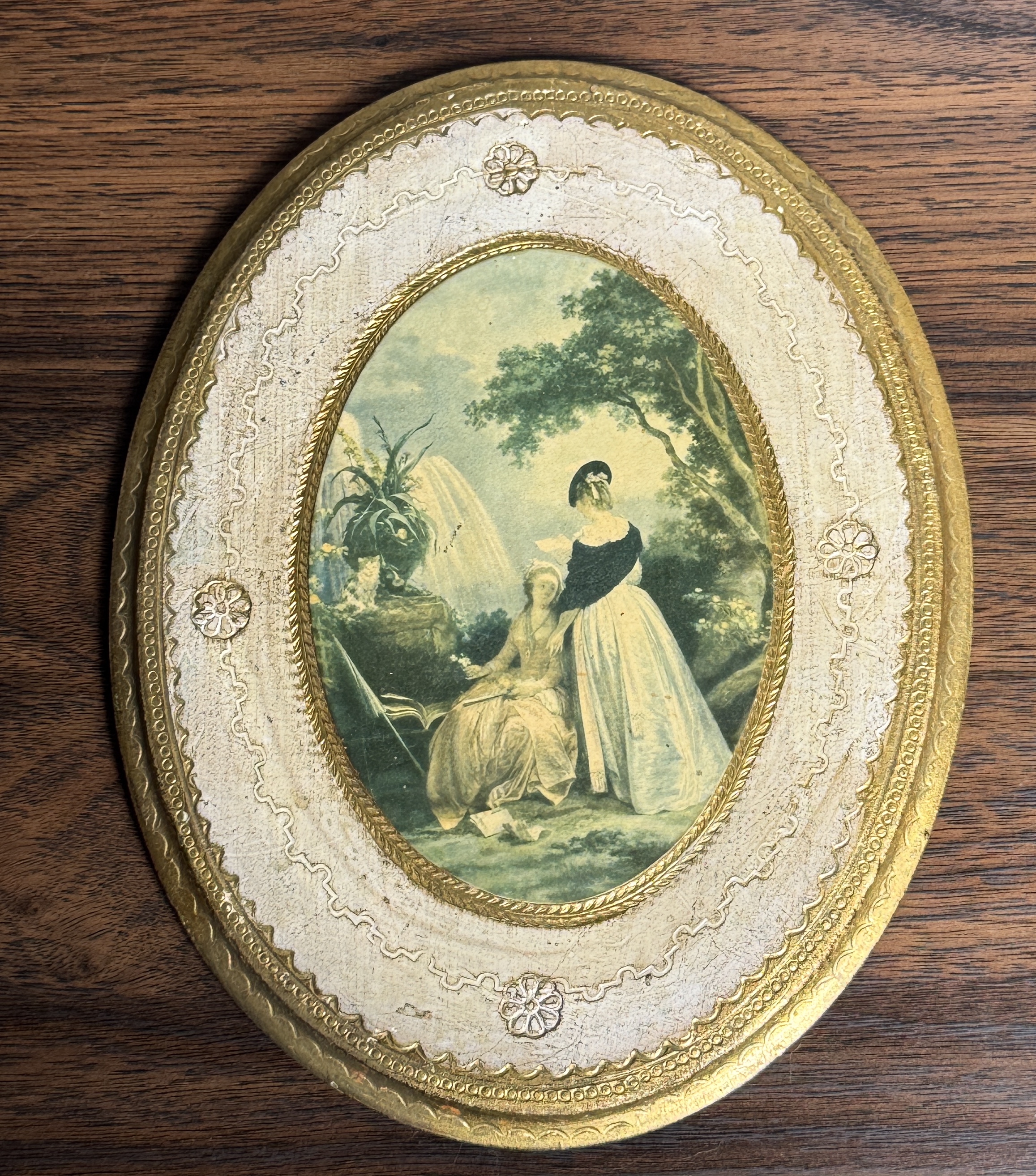 Vintage Italian Florentine Art