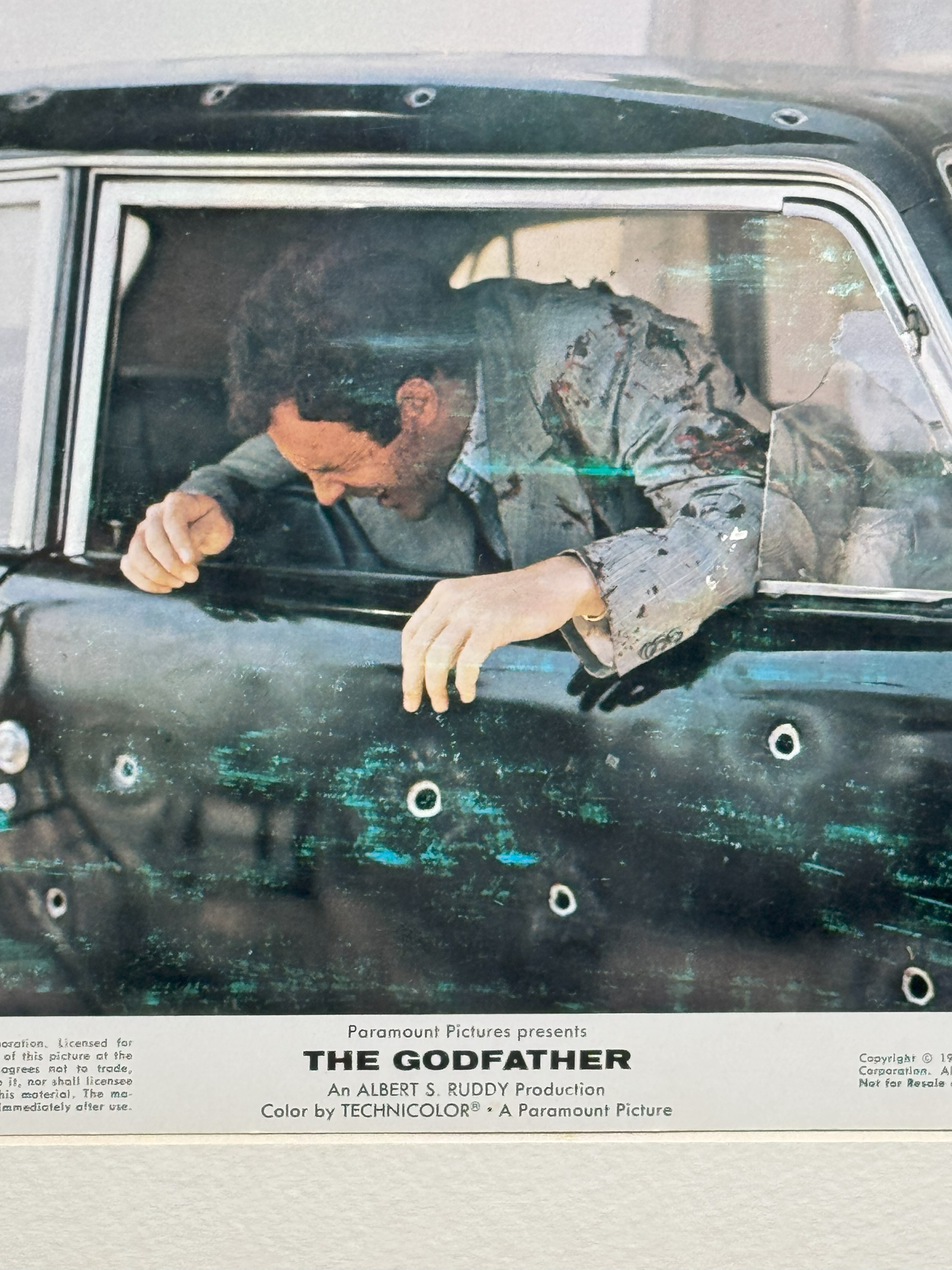 Framed 'The Godfather' Movie Print