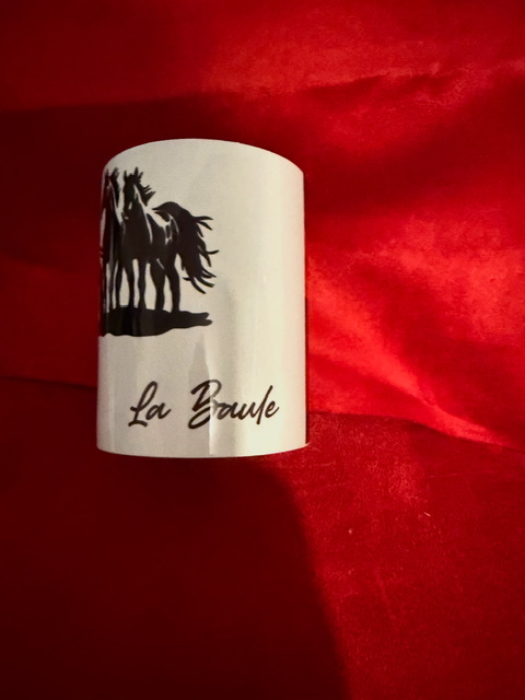 Mug illustré chevaux La Baule