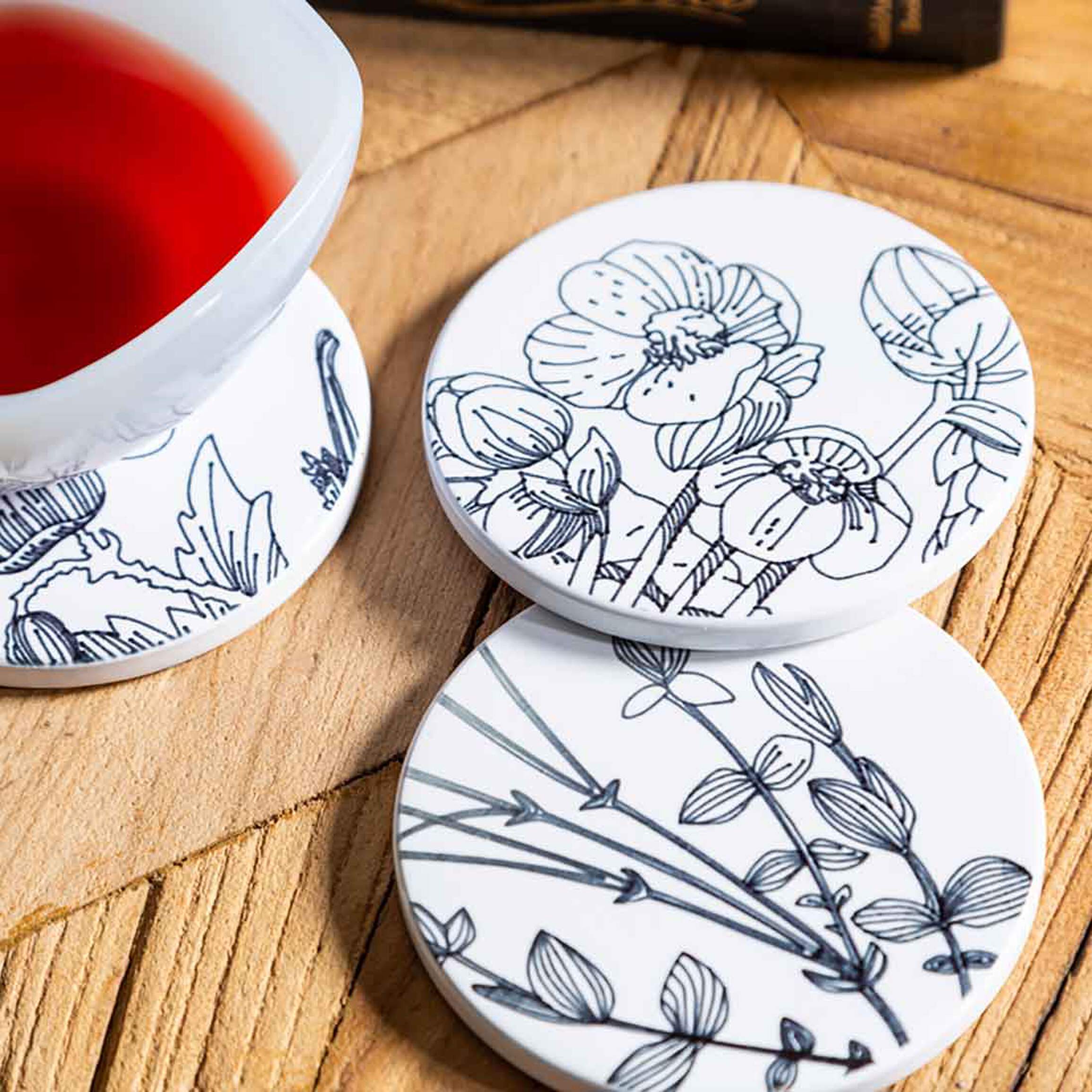 Lot de 4 dessous-verre 