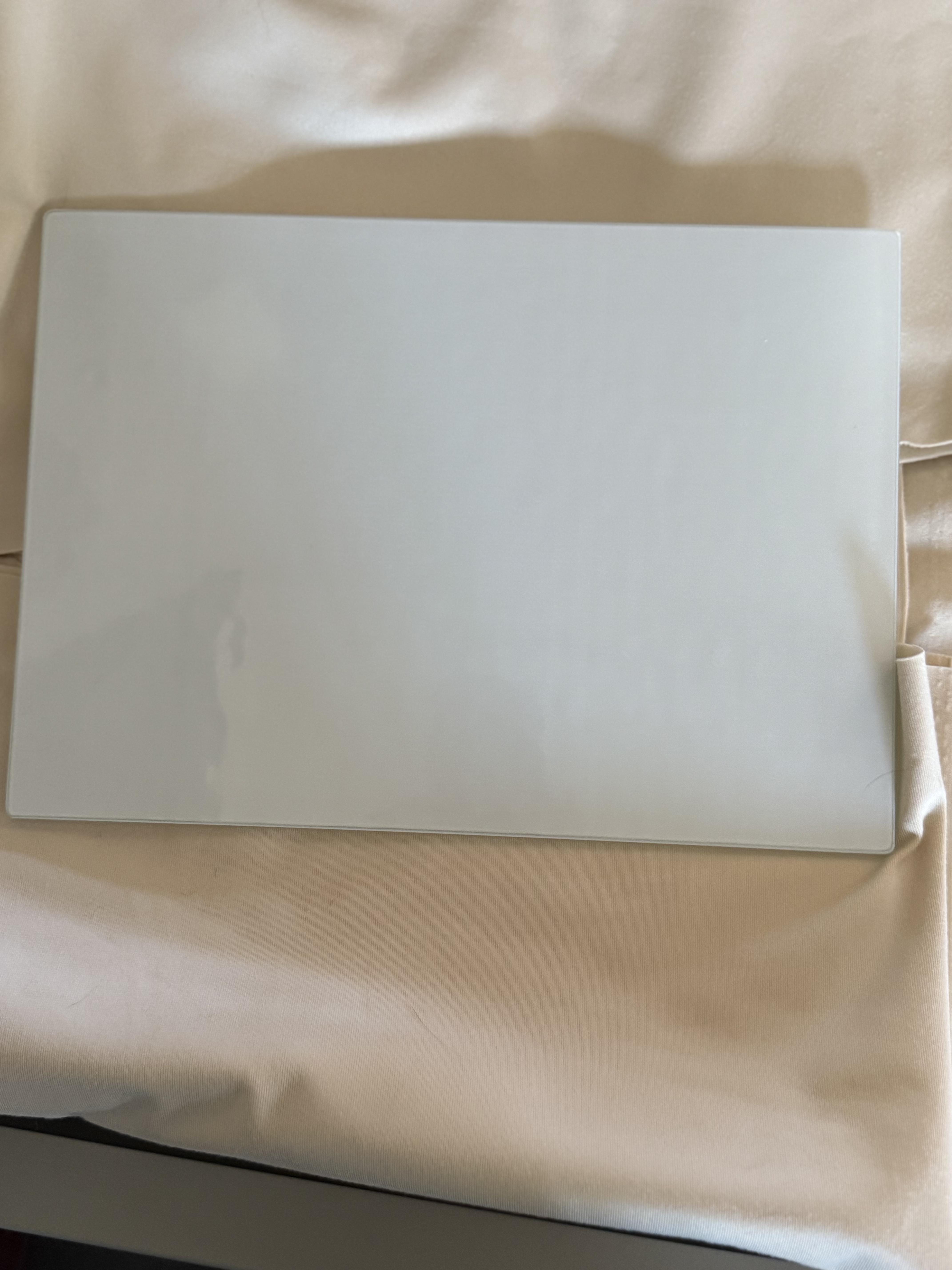 Plaque en verre sublimable avec support