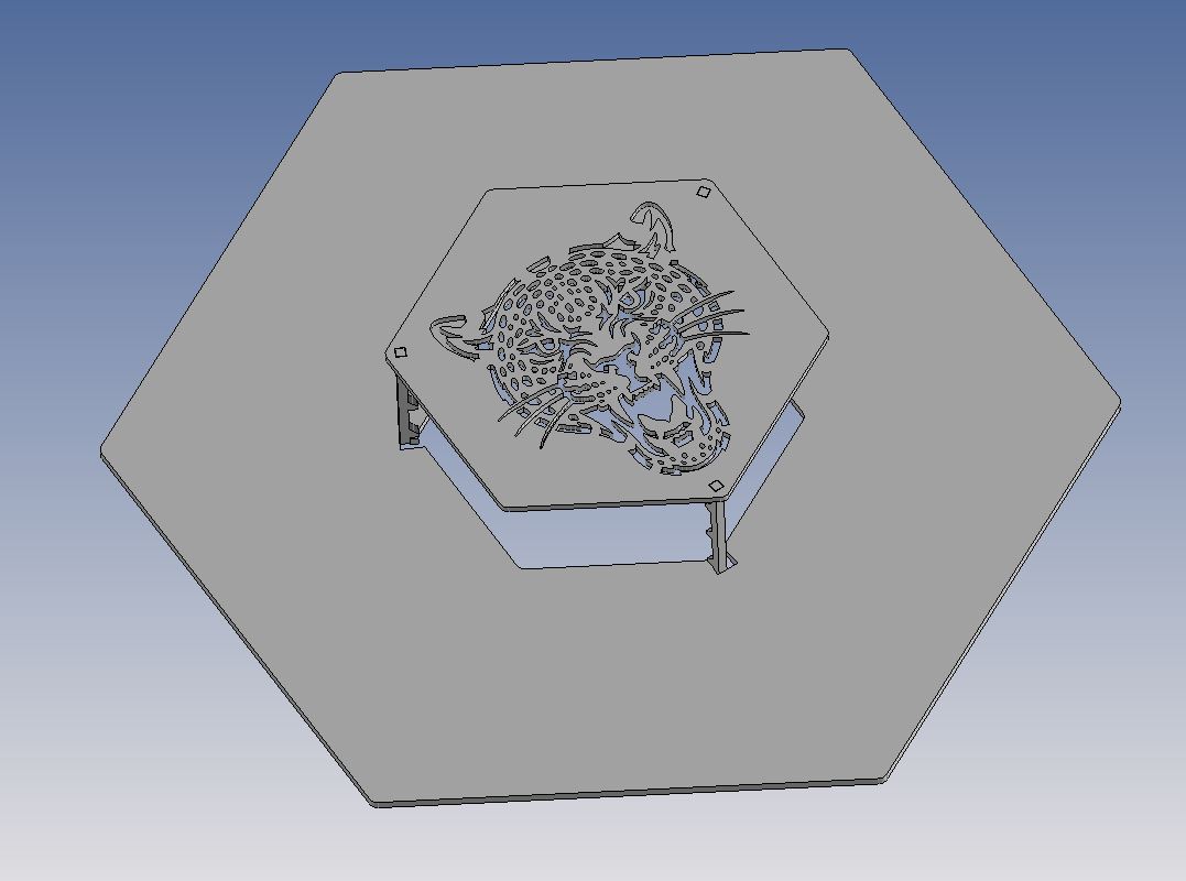 Plaque de cuisson personnalisable – Hexagonale