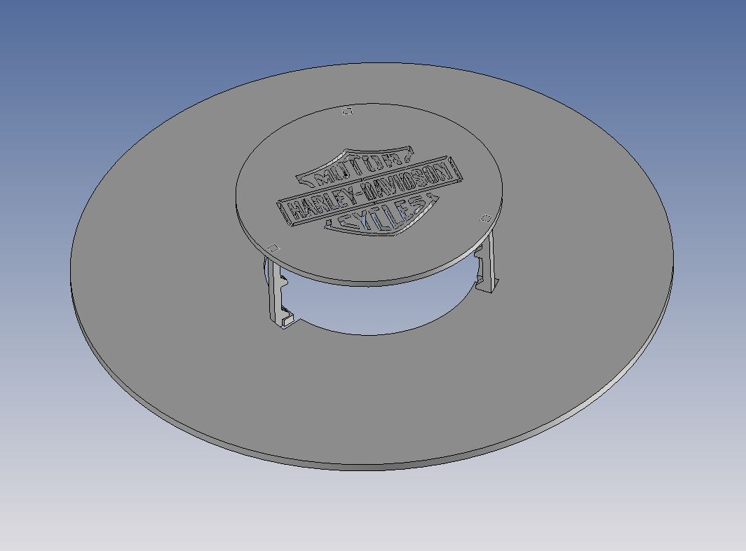 Plaque de cuisson personnalisable – Ronde