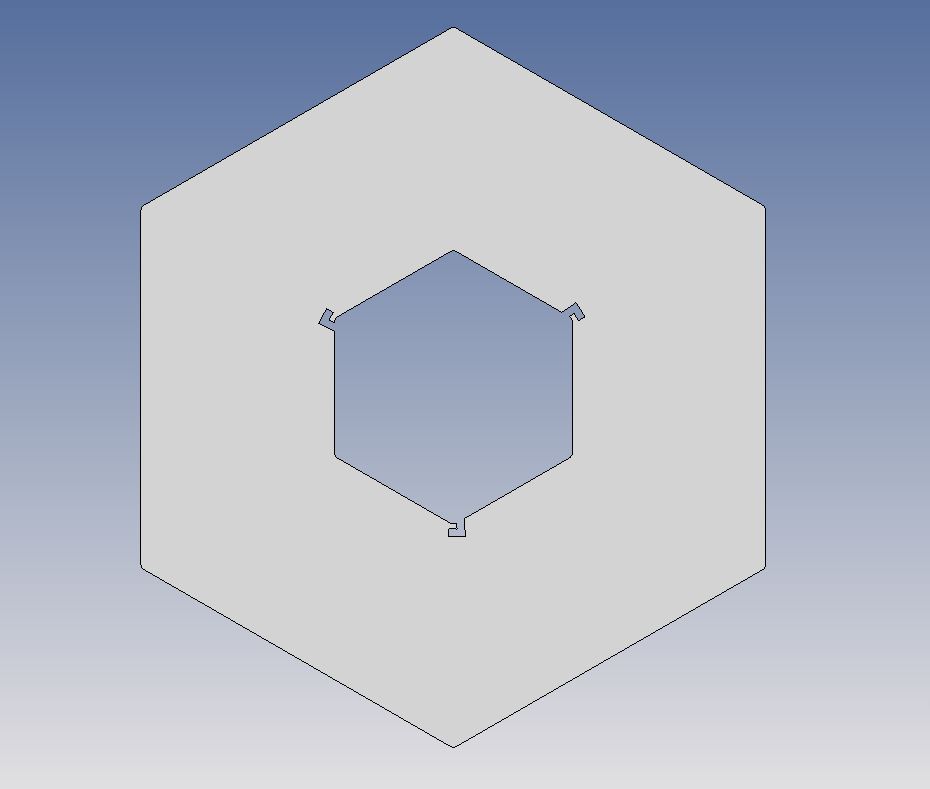 Plaque de cuisson personnalisable – Hexagonale