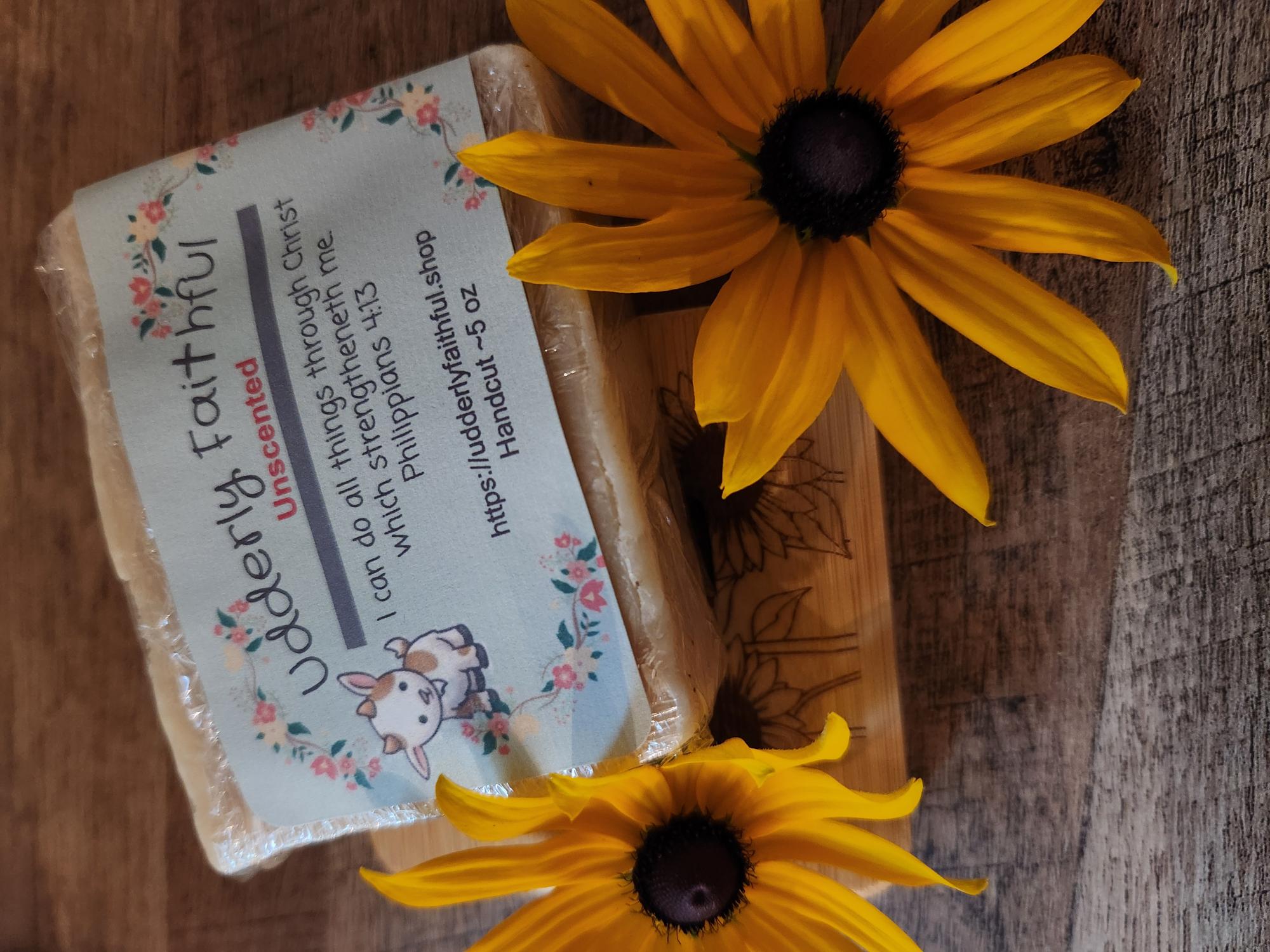 Luxurious Goat Milk Soap (Unscented)