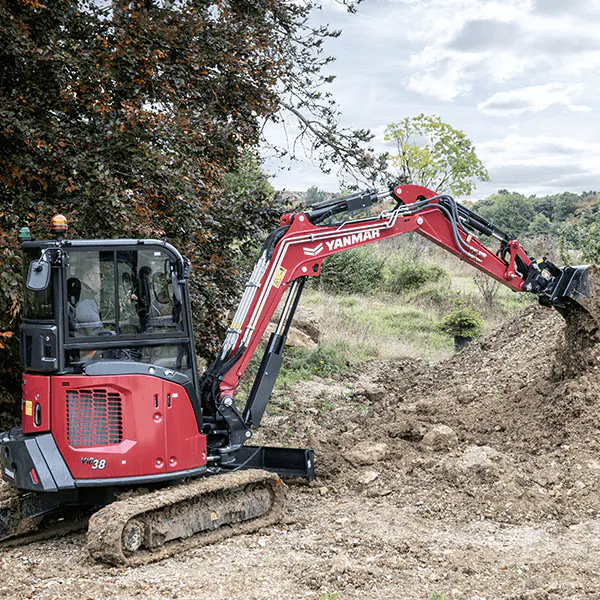 Mini-pelle Yanmar ViO38 3,7 tonnes 