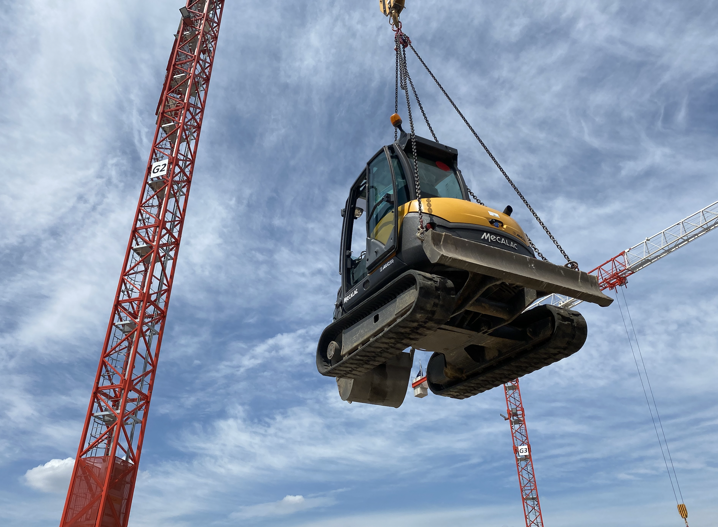 Mecalac 6Mcr pelle a chenilles 6 tonnes