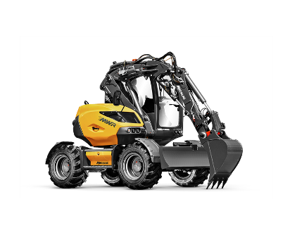 Mecalac 7Mwr pelle a pneus 7 tonnes