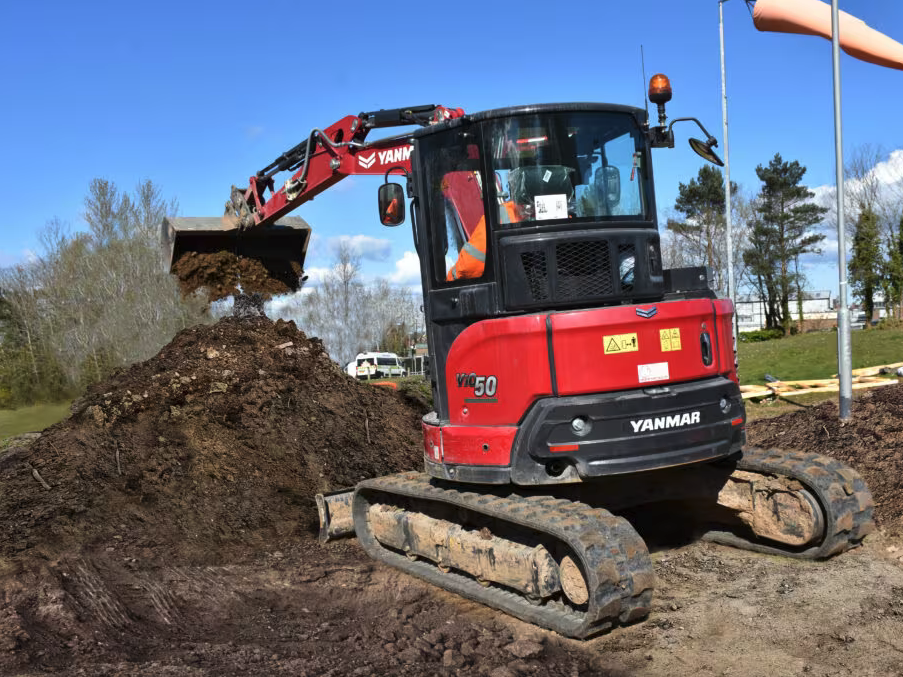 Mini-pelle Yanmar ViO50 5 tonnes 