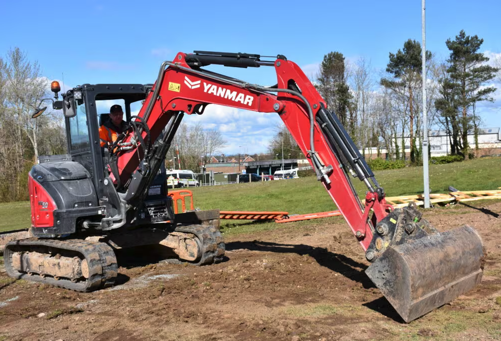 Mini-pelle Yanmar ViO50 5 tonnes 