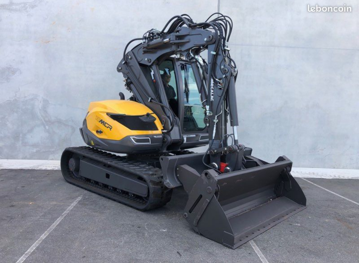 Mecalac 10Mcr pelle a chenilles 10 tonnes