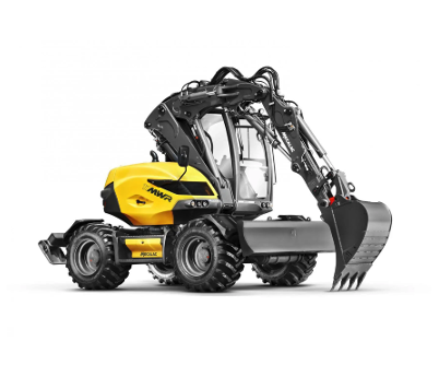 Mecalac 11Mwr pelle a pneus 11 tonnes