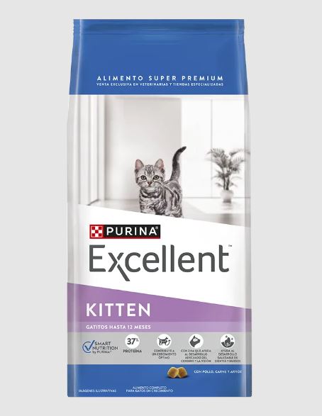 Purina Excellent Kitten 7,5 kg.