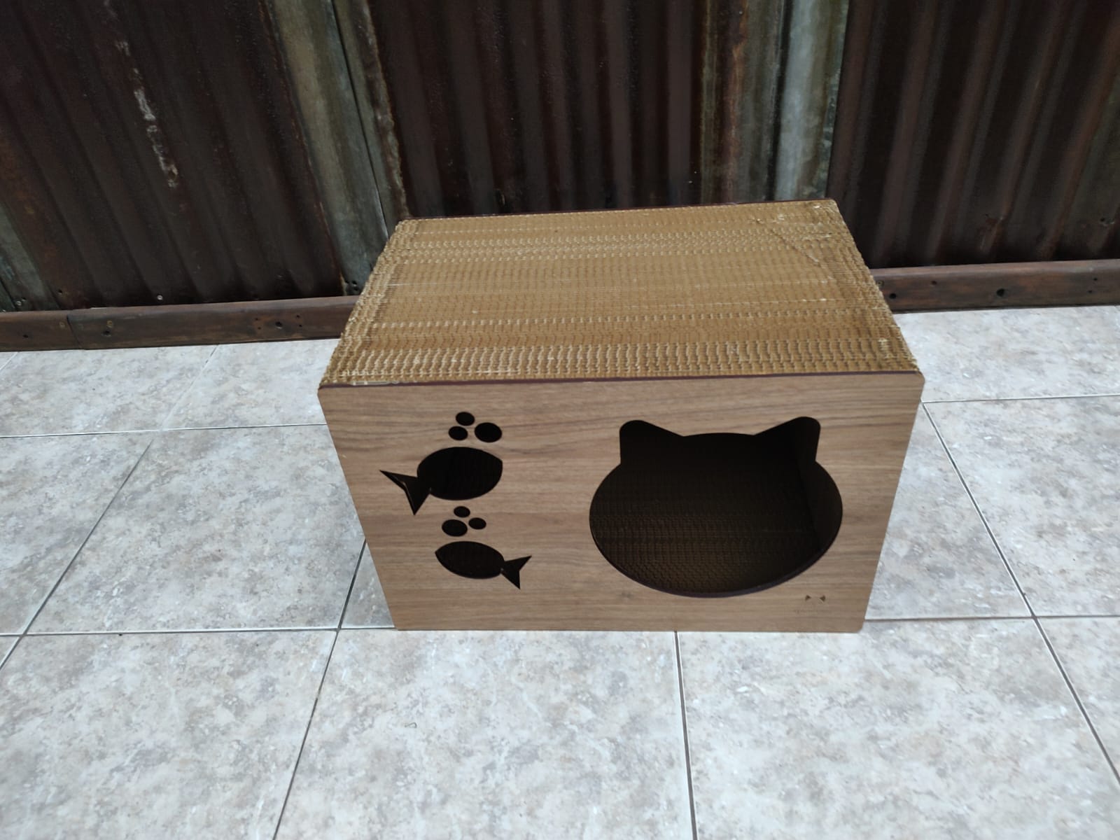 Casita rascador Gatito