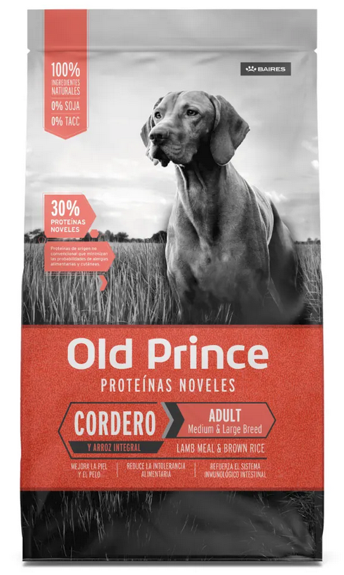 Old Prince Cordero Adult 15 kg.