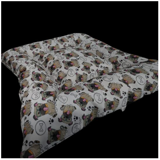 Colchoneta estampada