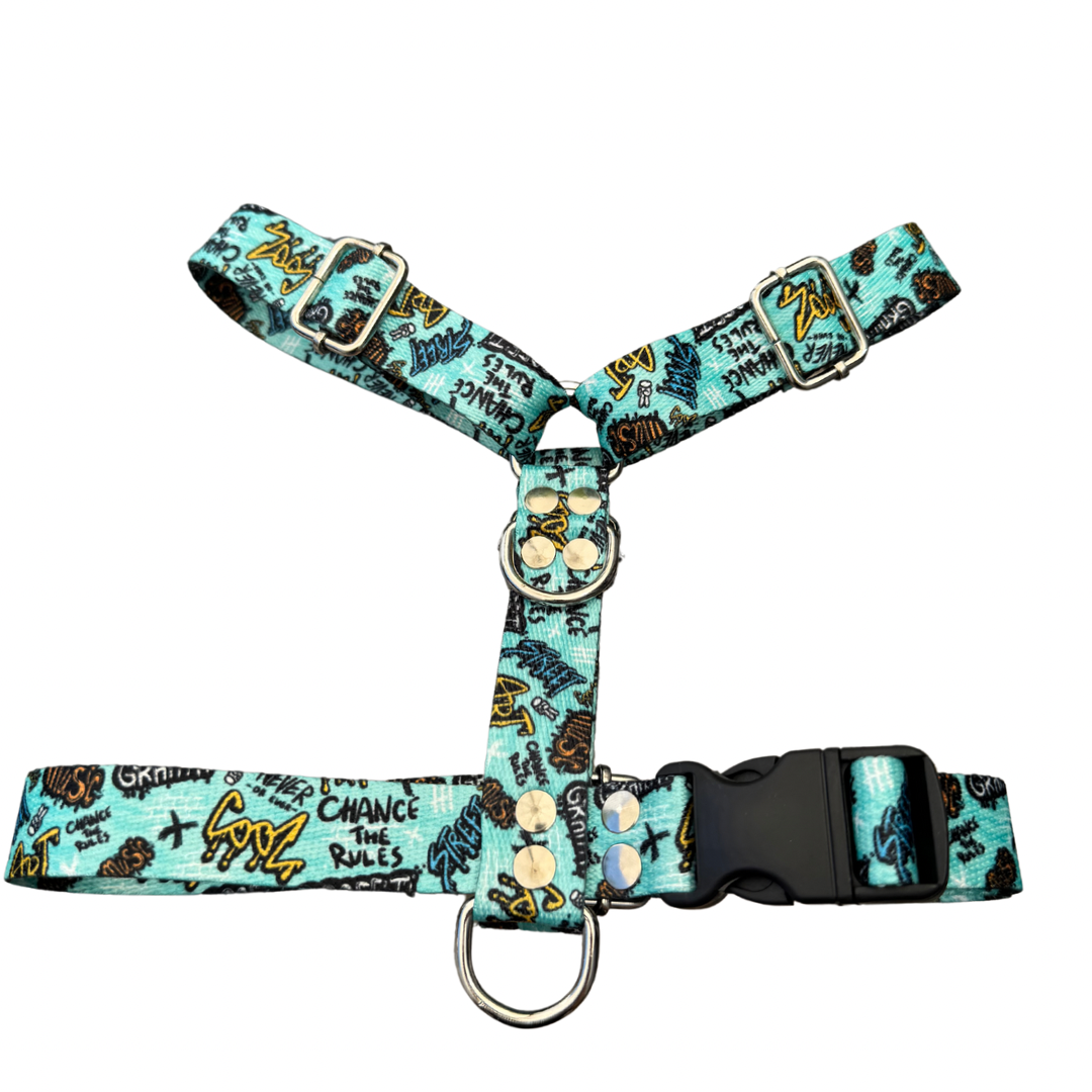 Conjunto Pretal sublimado "H" + Correa