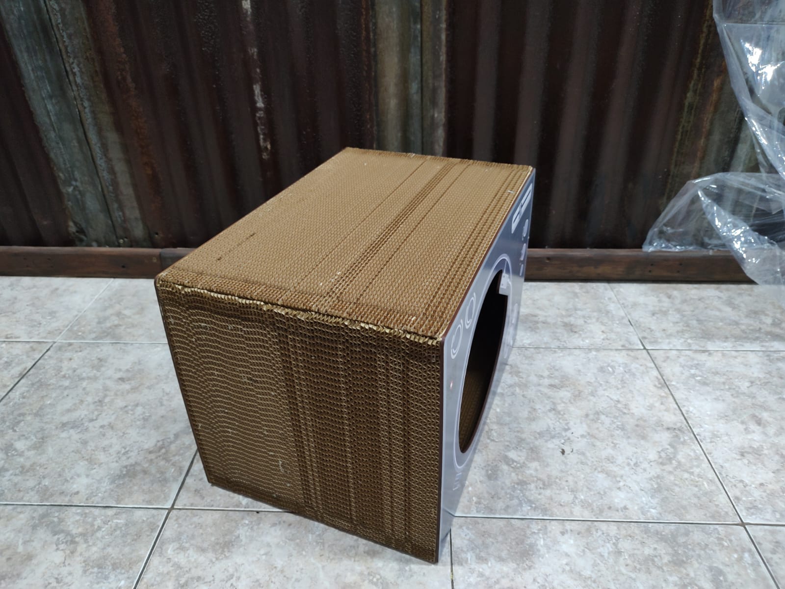 Casita rascador Tocadiscos Retro