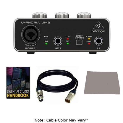 Behringer U-PHORIA UM2 USB Audio Interface - Single
