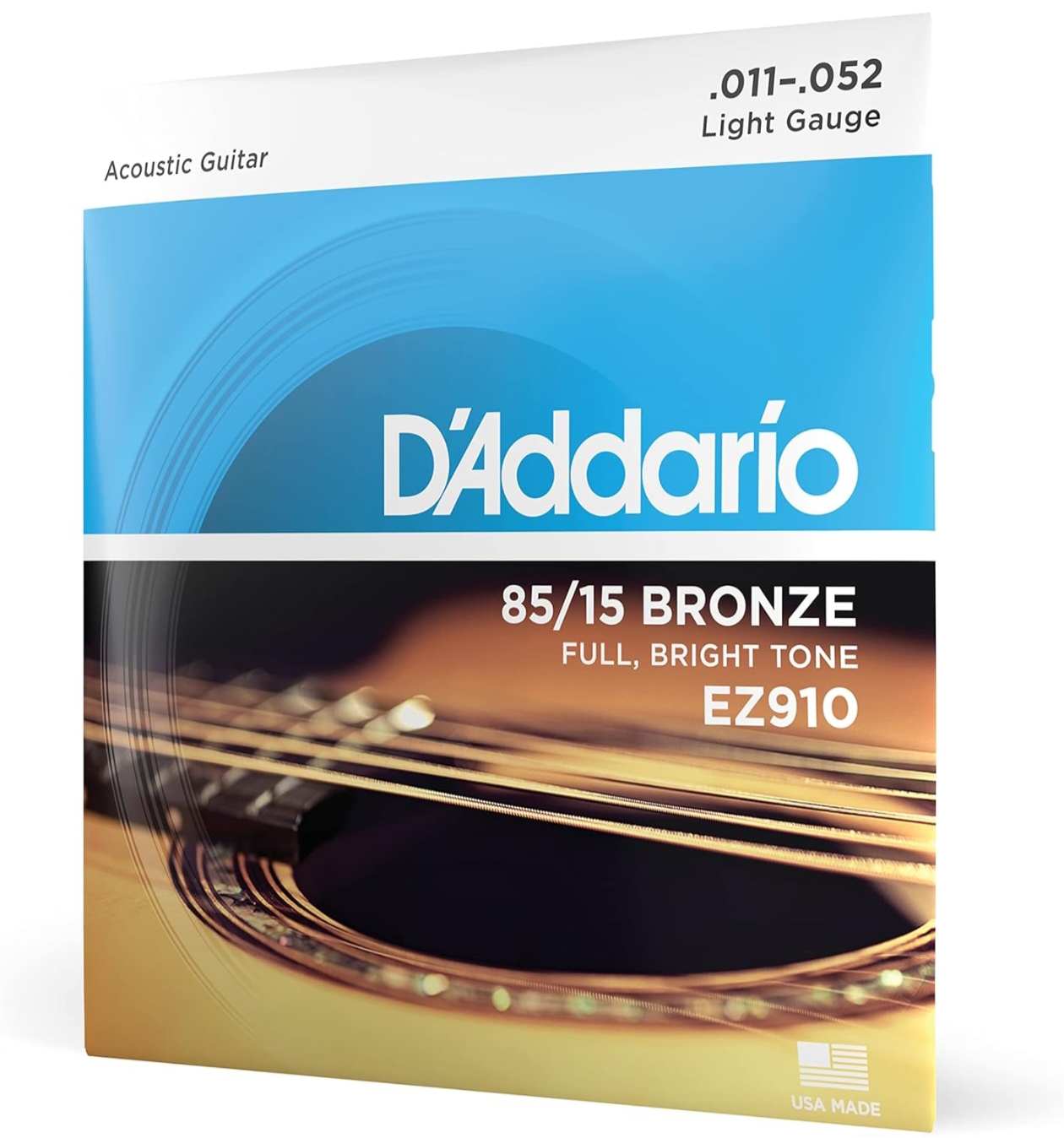 D'Addario Bronze Acoustic Guitar Strings