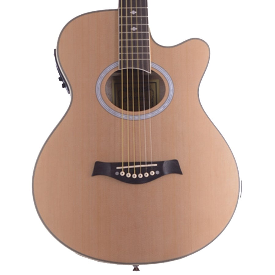 Hertz HZA6000 Acoustic Guitar - Natural