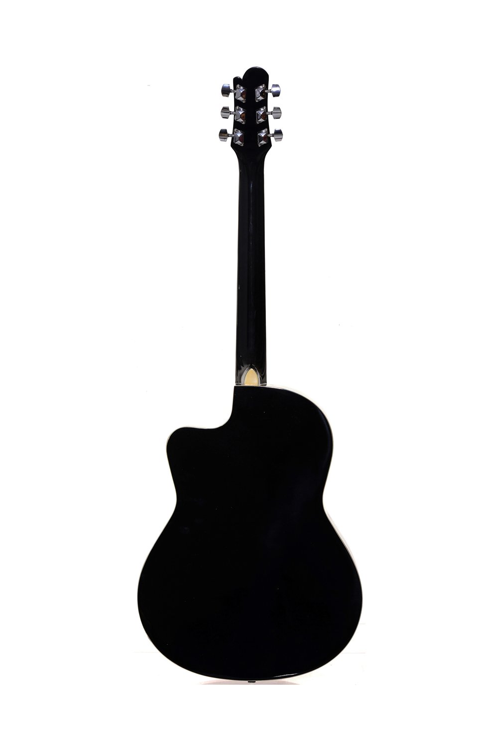 Kaps EQ - 10AC, 6-Strings Rose Wood Acoustic Guitar, Right-Handed, Black