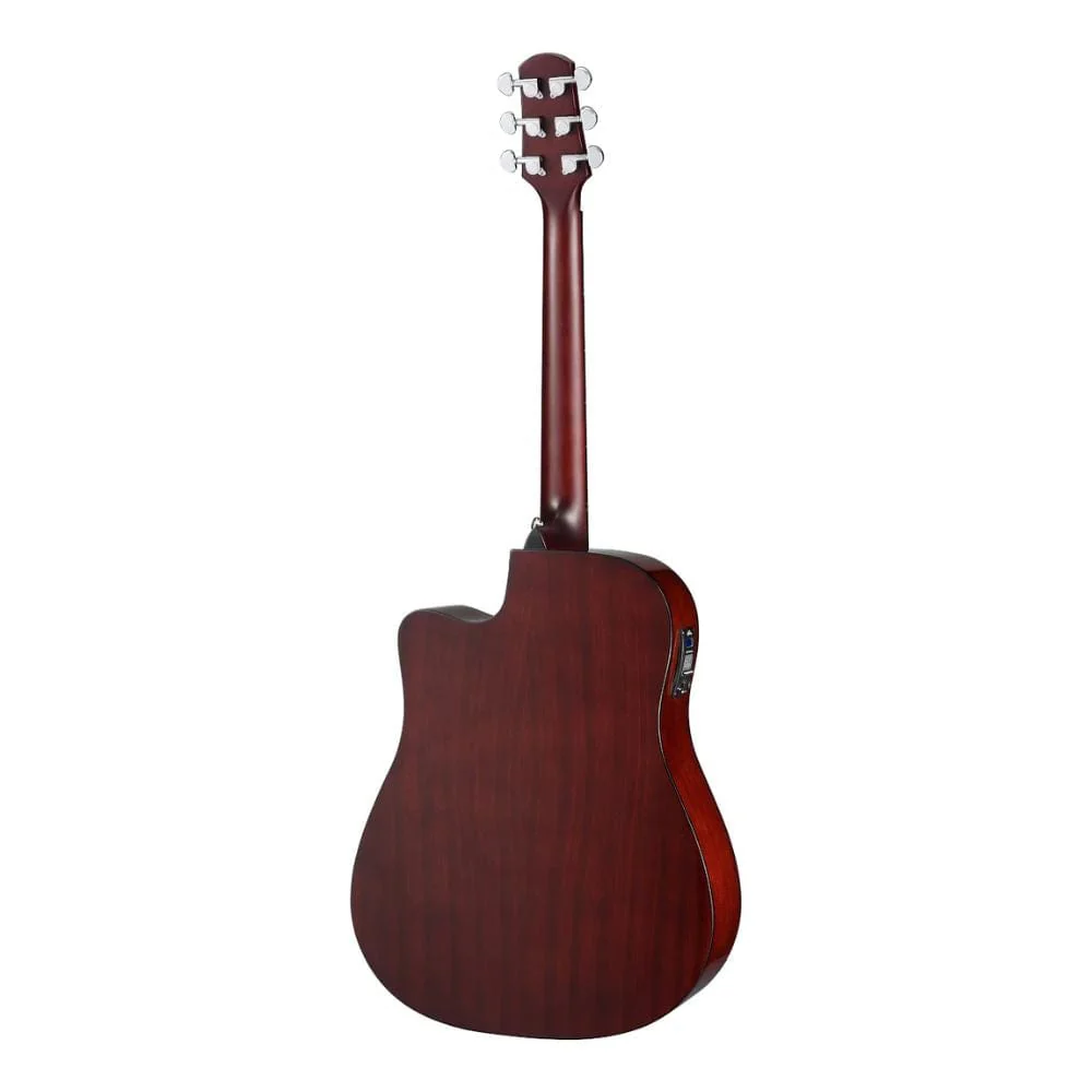 Walden D450CE Dreadnought Cutaway 6 String Electro Acoustic Guitar with Gig Bag - Natural