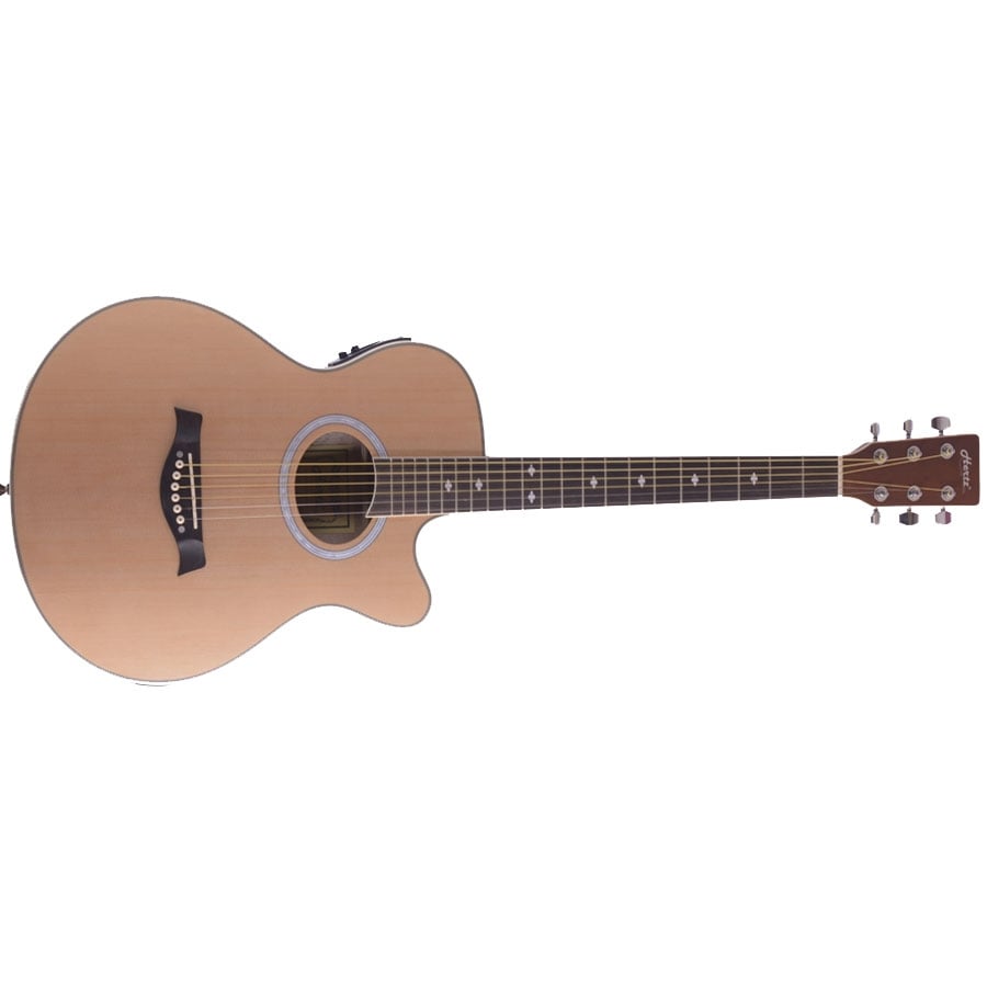 Hertz HZA6000 Acoustic Guitar - Natural