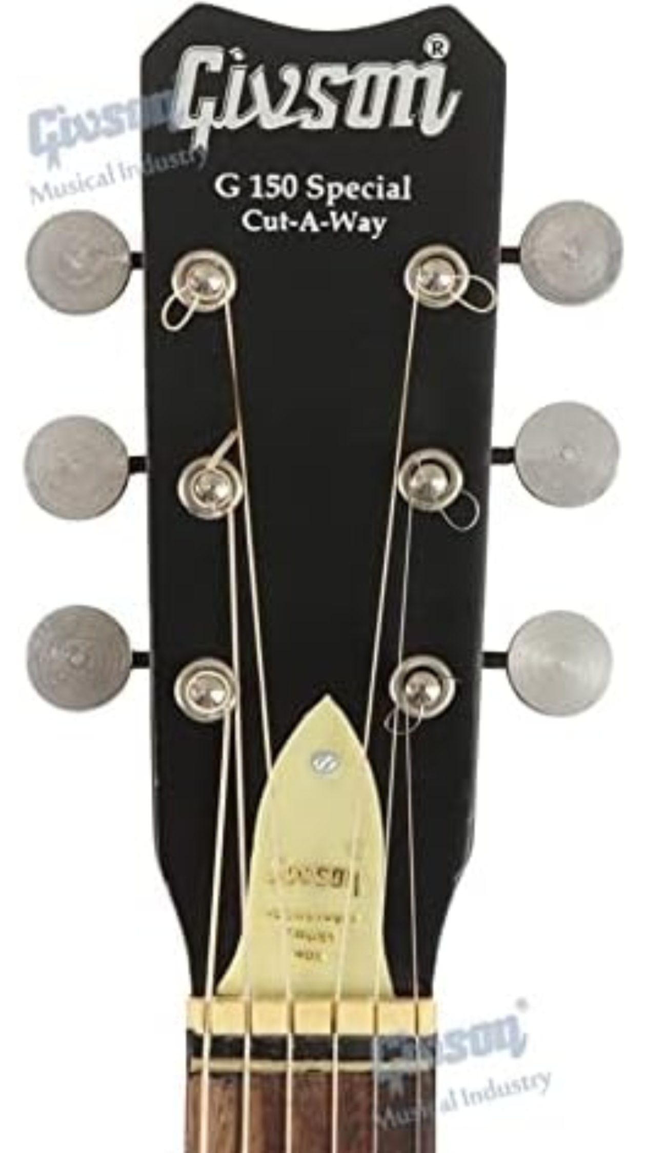 Givson 6-String Acoustic Spanish Guitar, Cut-Away Style, Model G.150