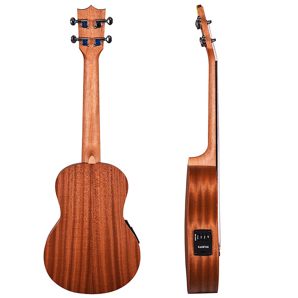 Kadence Concert Sized Ukulele 24inch (Built in Equalizer) With Bag and Tuner (Mahagony Wood)